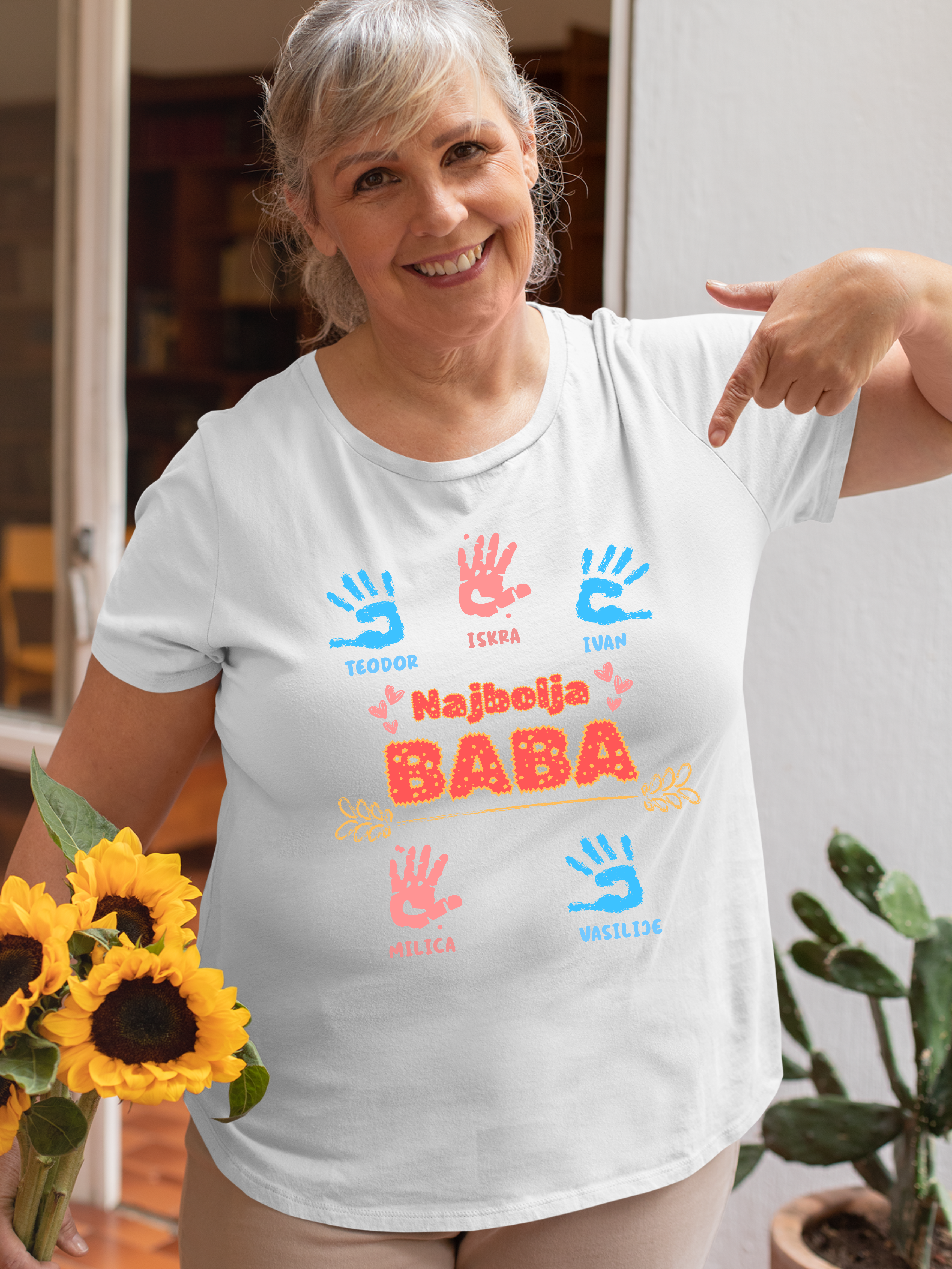 Ženska Majica - Baba Ruke