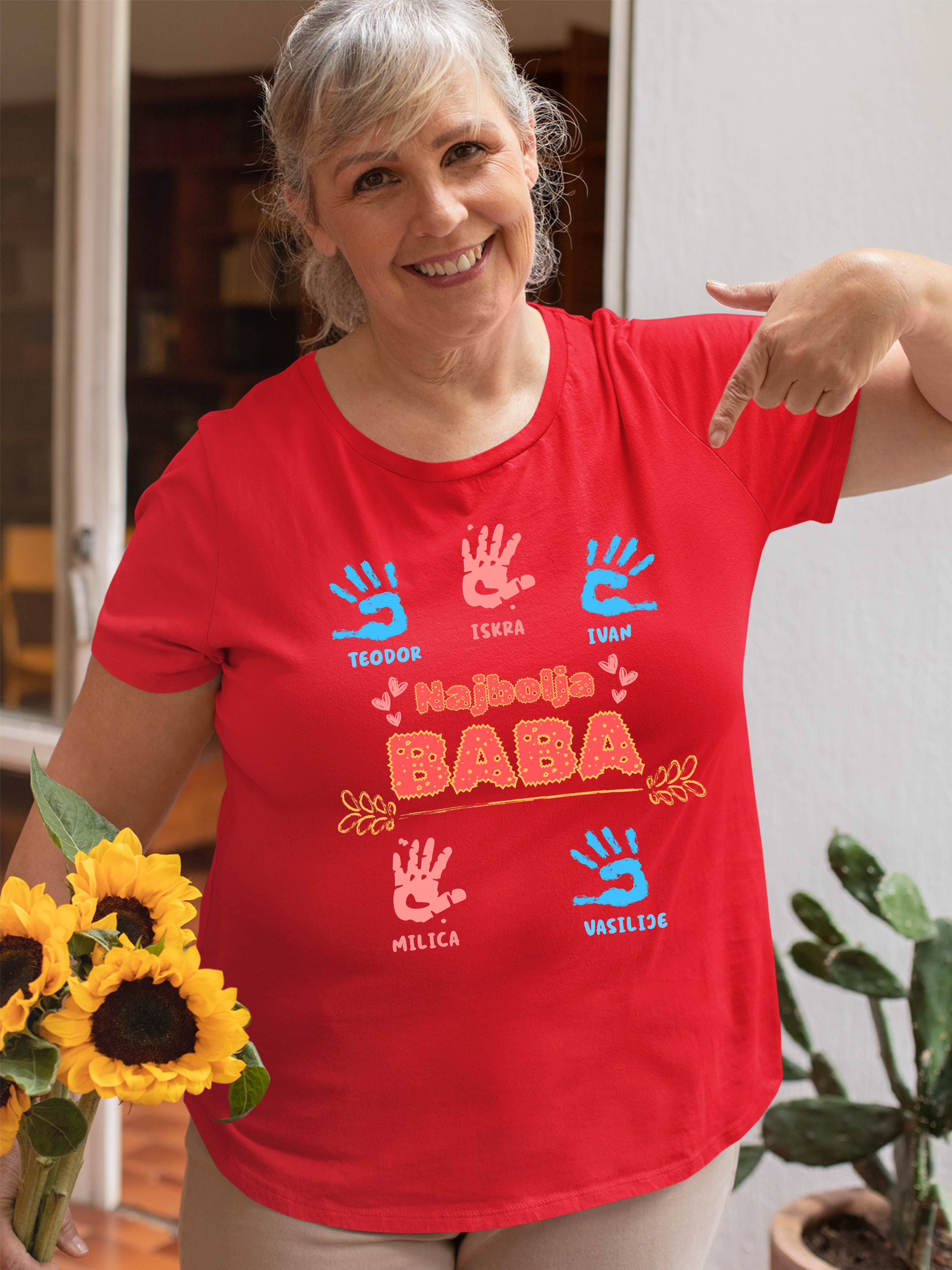 Ženska Majica - Baba Ruke