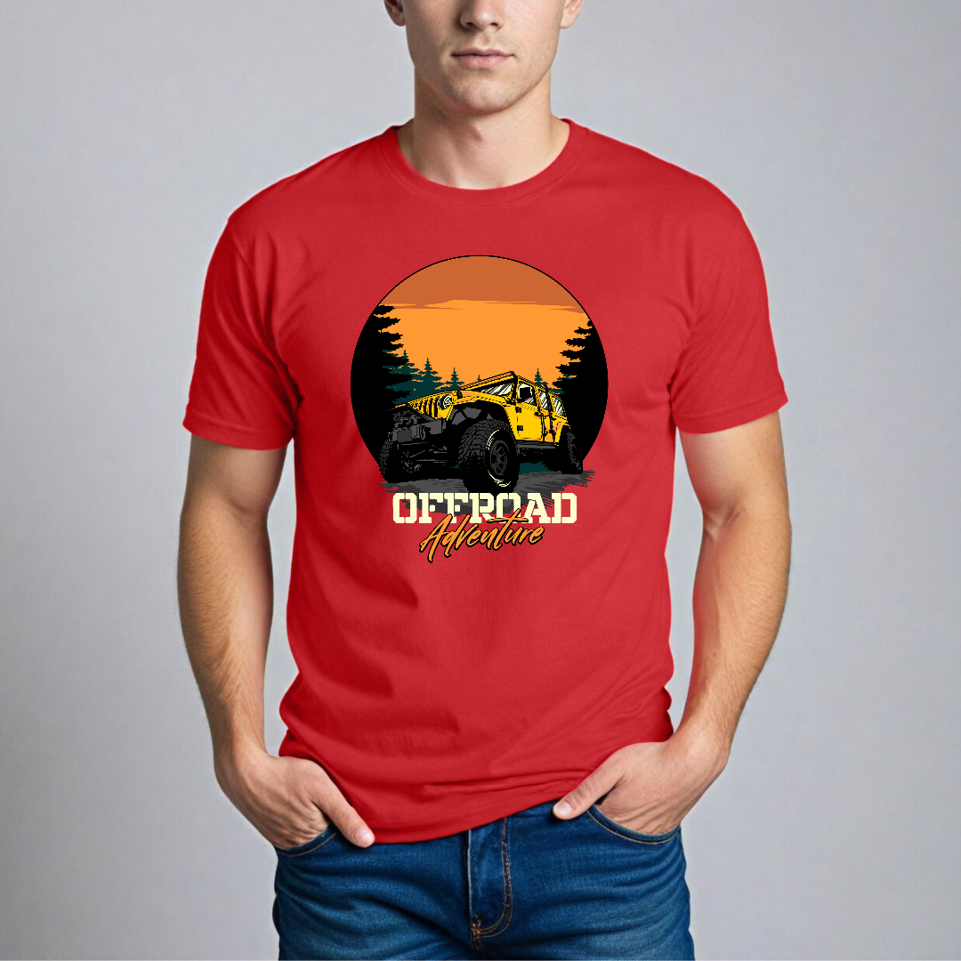 Muska majica - Džip offroad adventure