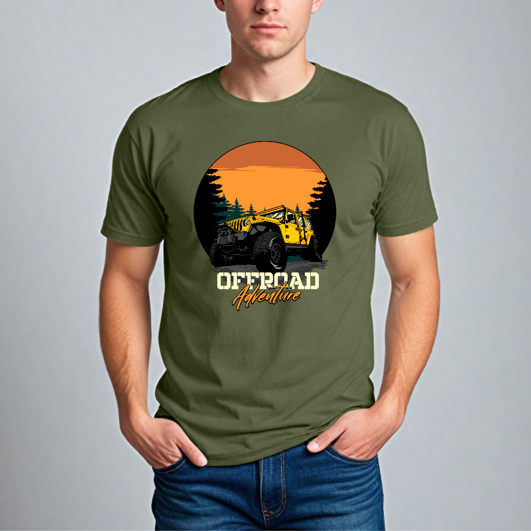 Muska majica - Džip offroad adventure