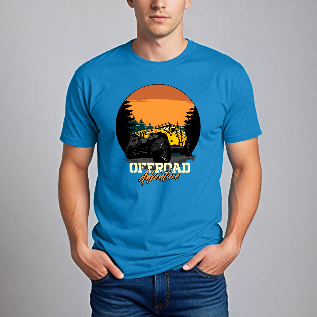 Muska majica - Džip offroad adventure