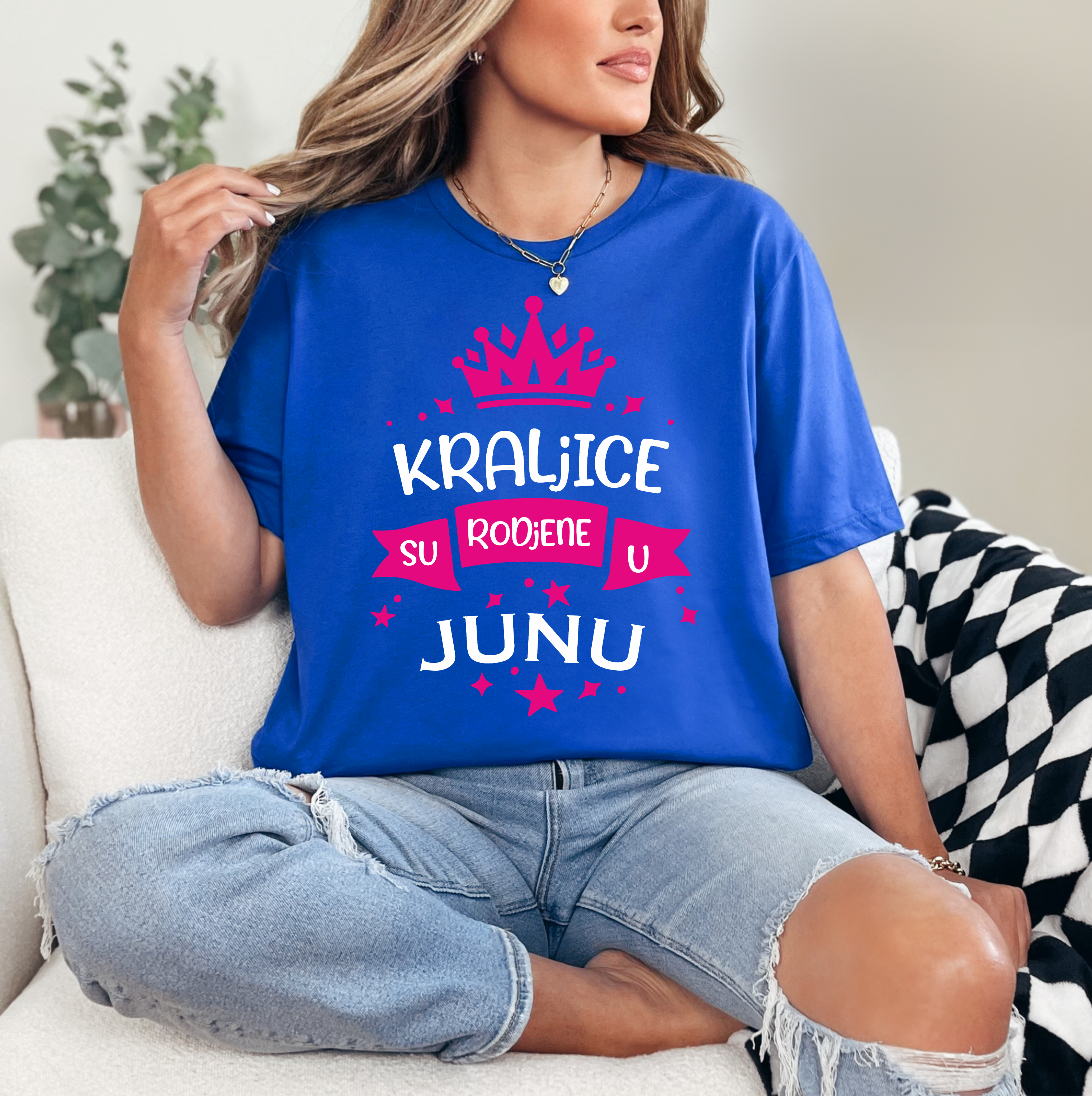 Zenska majica - Kraljice su rodjene u Junu