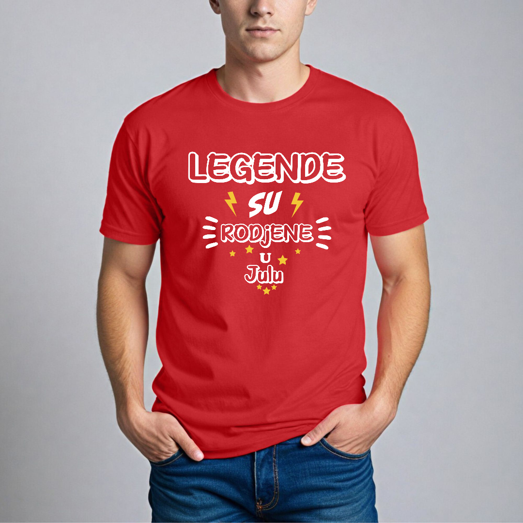 Muska majica - Legende su rodjene u Julu