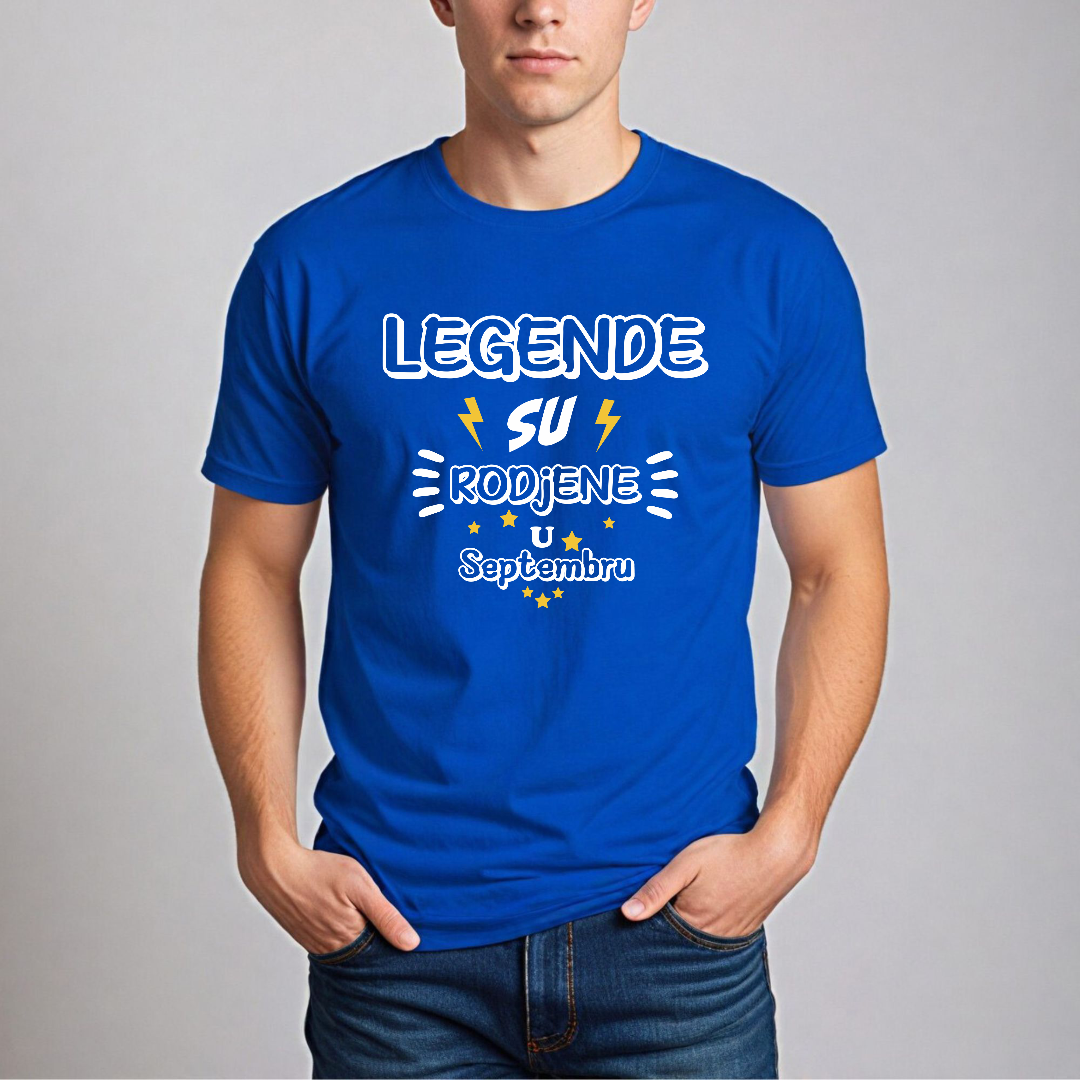 Muska majica - Legende su rodjene u Septembru