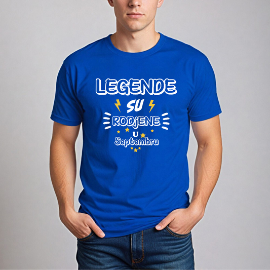 Muska majica - Legende su rodjene u Septembru