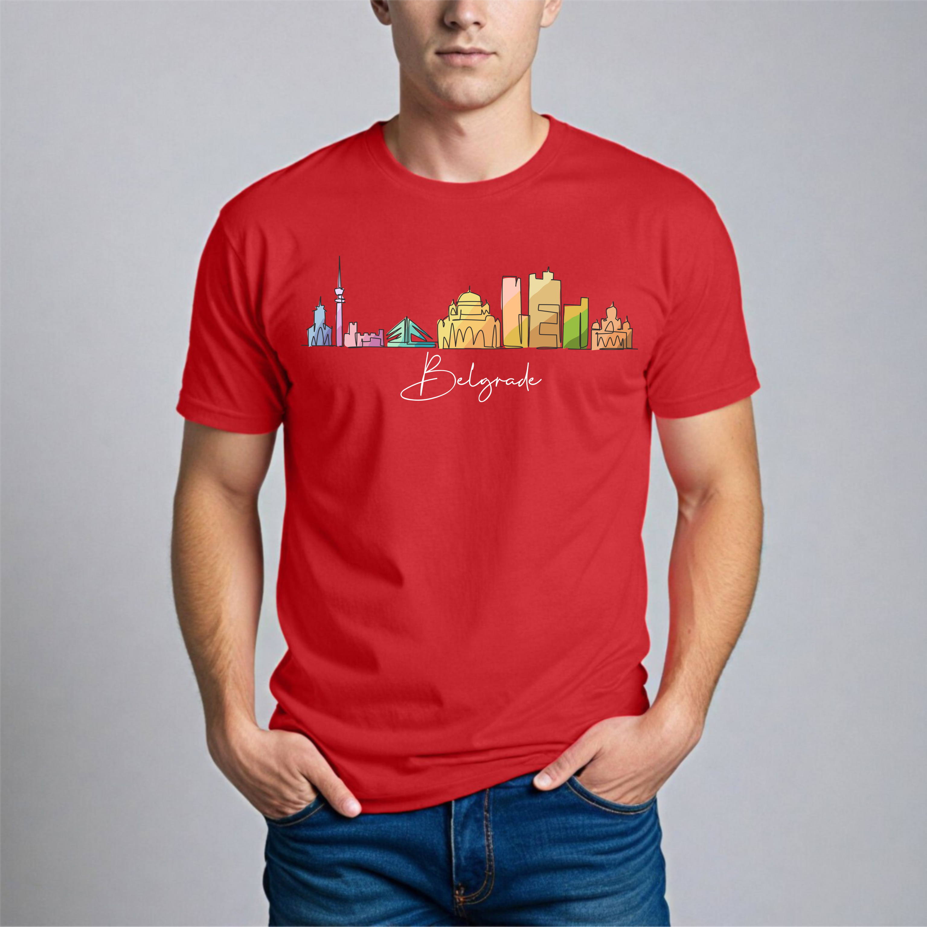 Muška Majica - Belgrade