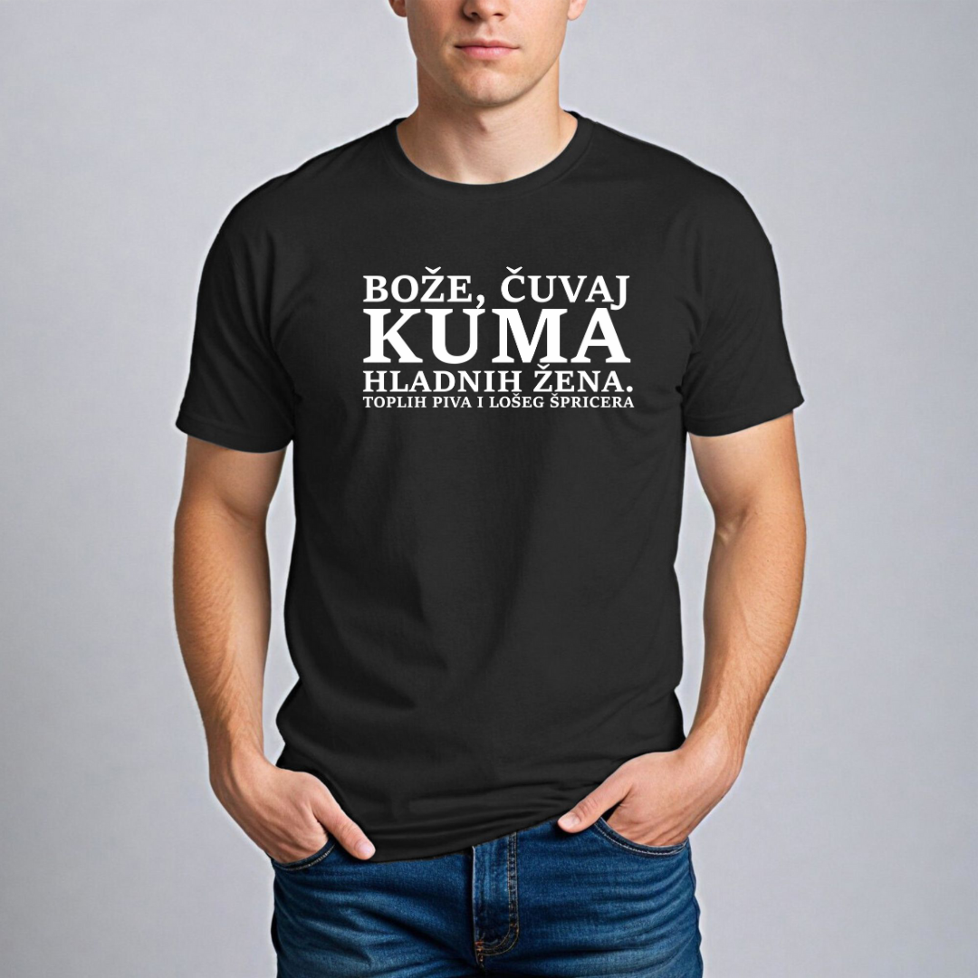 Muška Majica - Bože Čuvaj Kuma