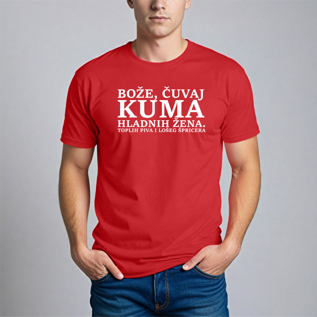 Muška Majica - Bože Čuvaj Kuma