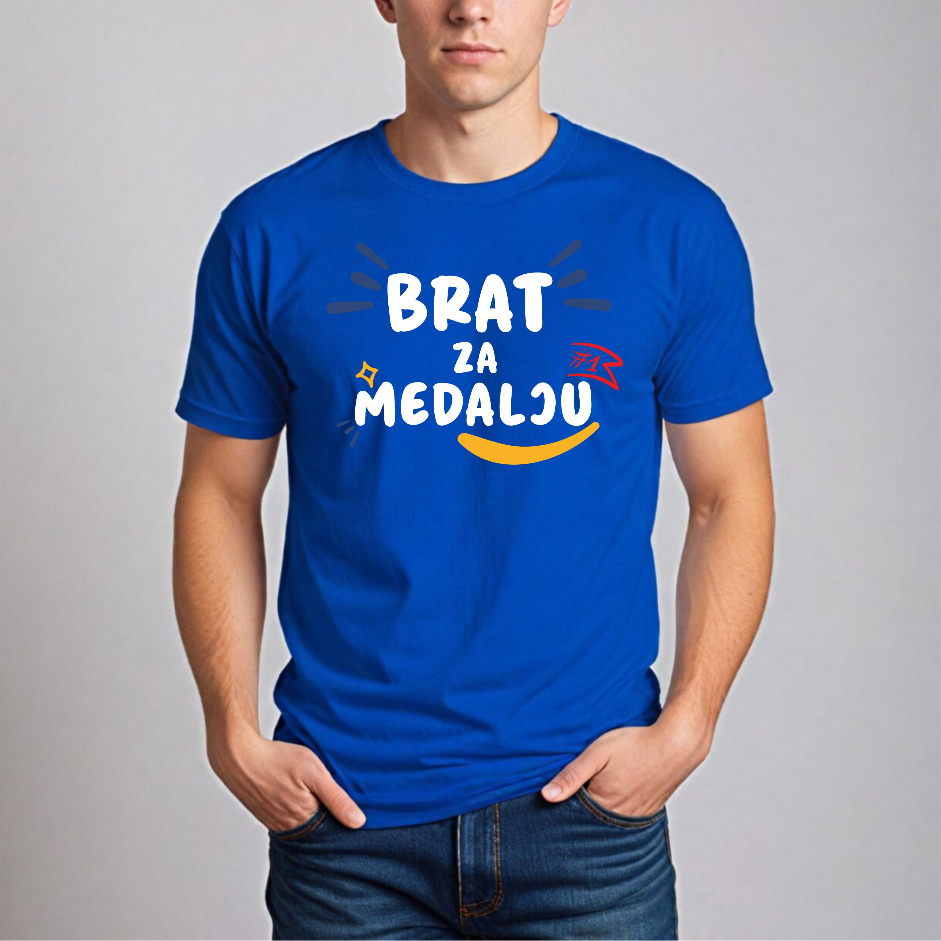 Muška Majica - Brat Za Medalju