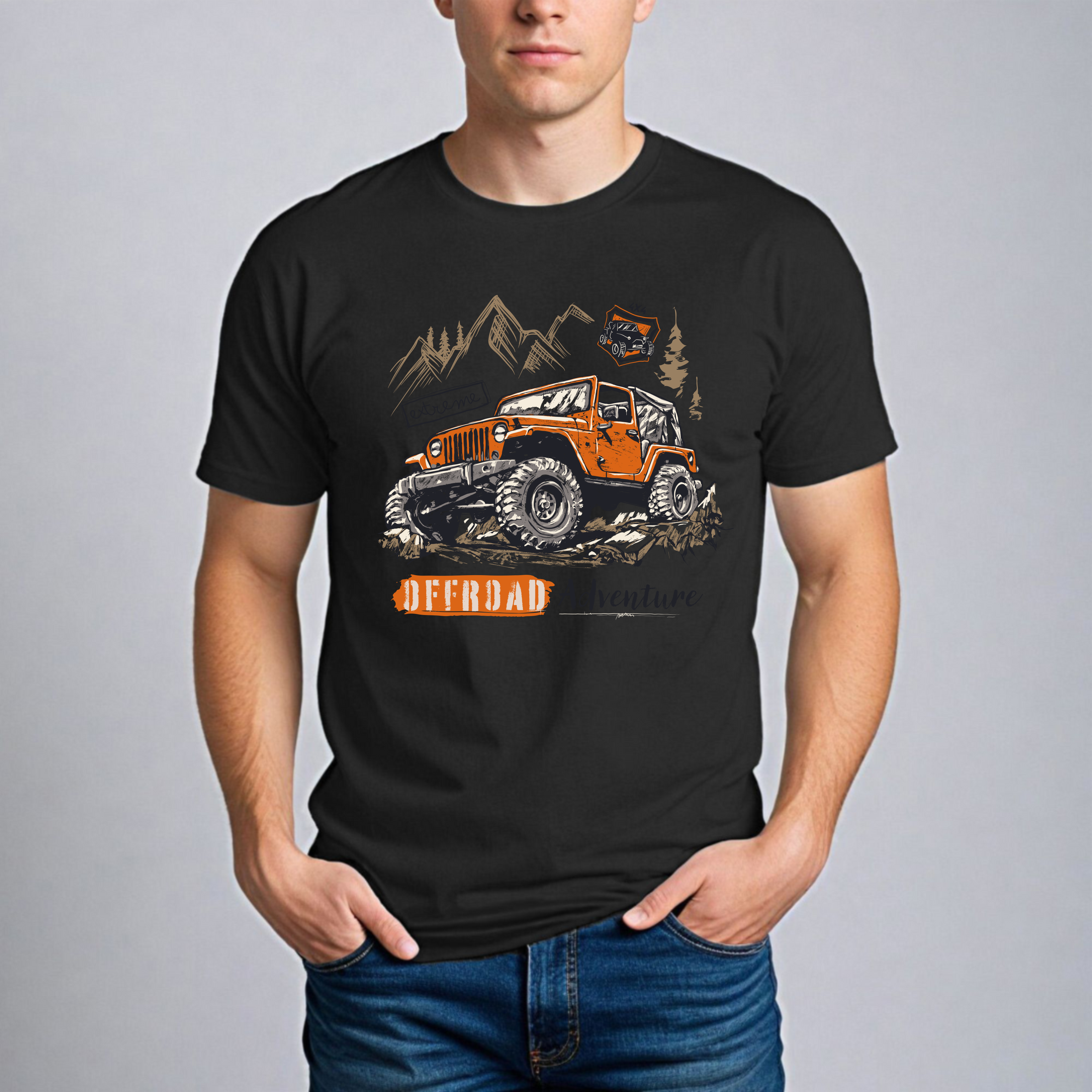 Muška Majica - Extreme Offroad Adventures