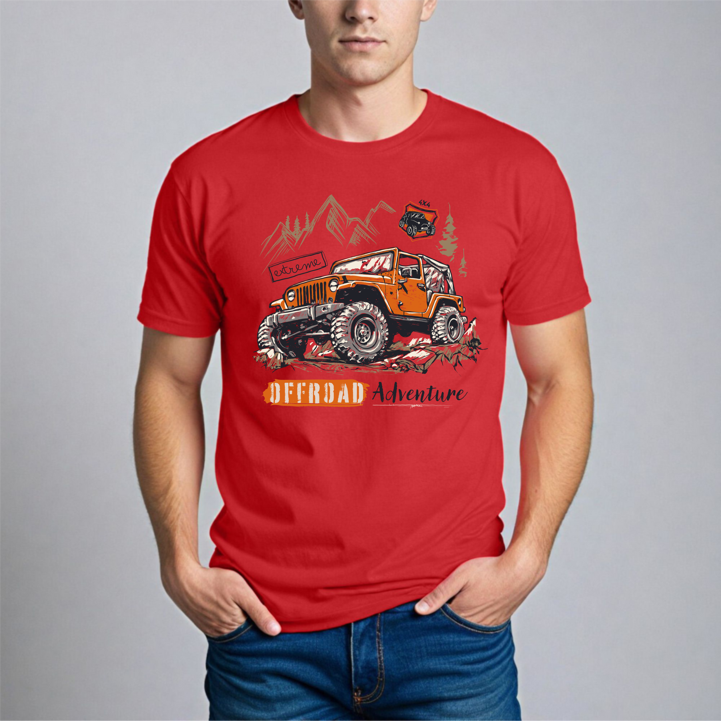 Muška Majica - Extreme Offroad Adventures