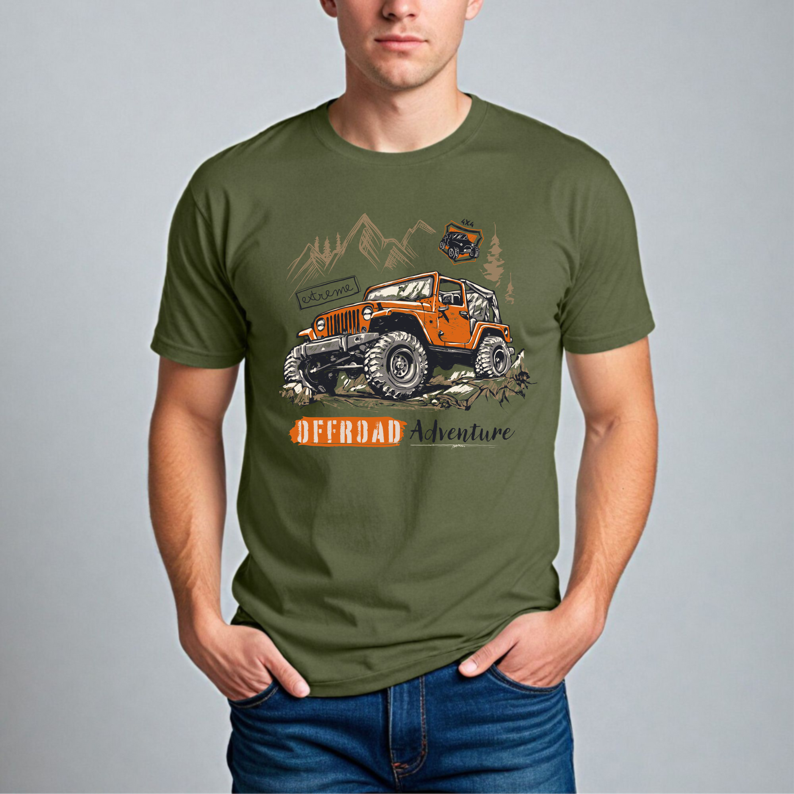 Muška Majica - Extreme Offroad Adventures