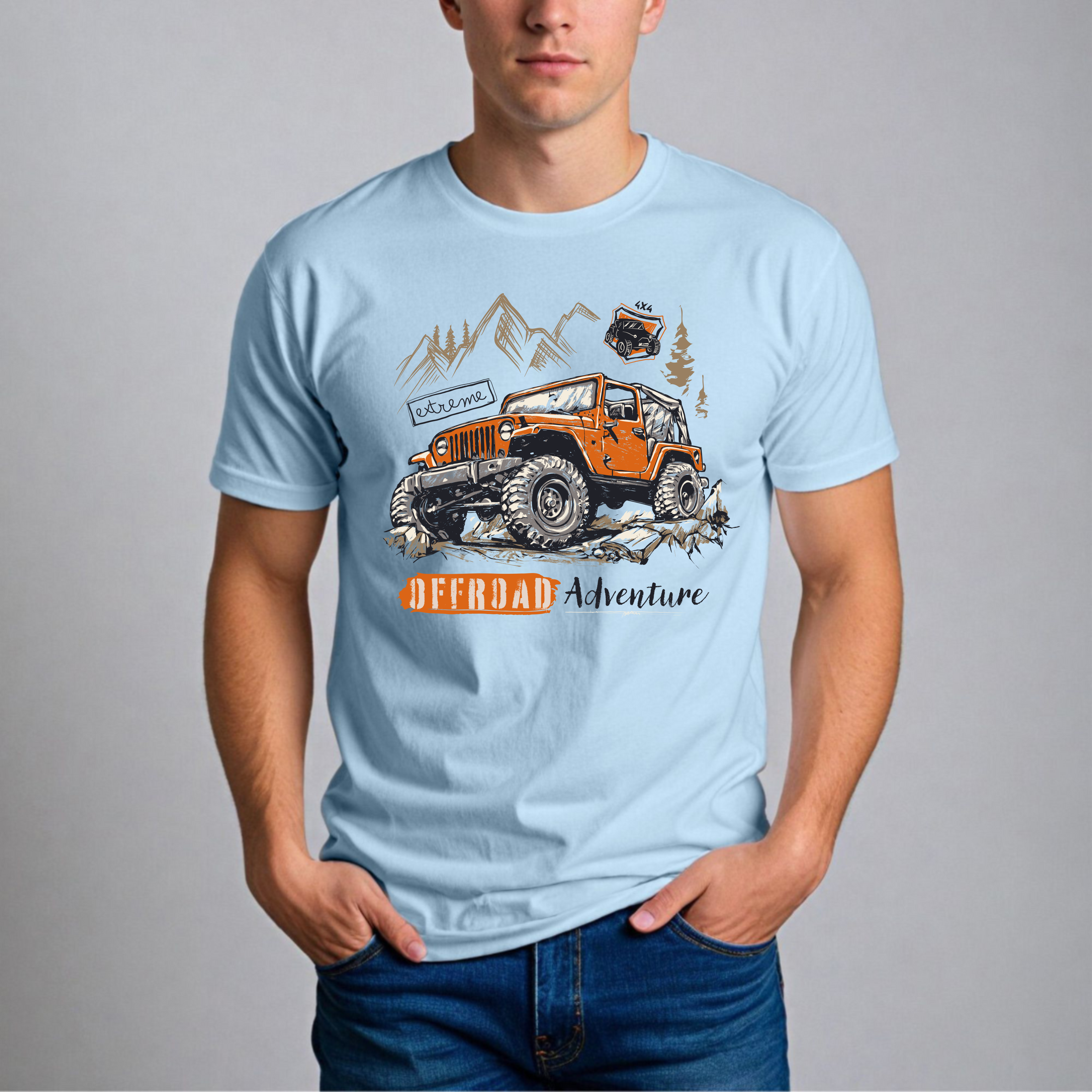 Muška Majica - Extreme Offroad Adventures