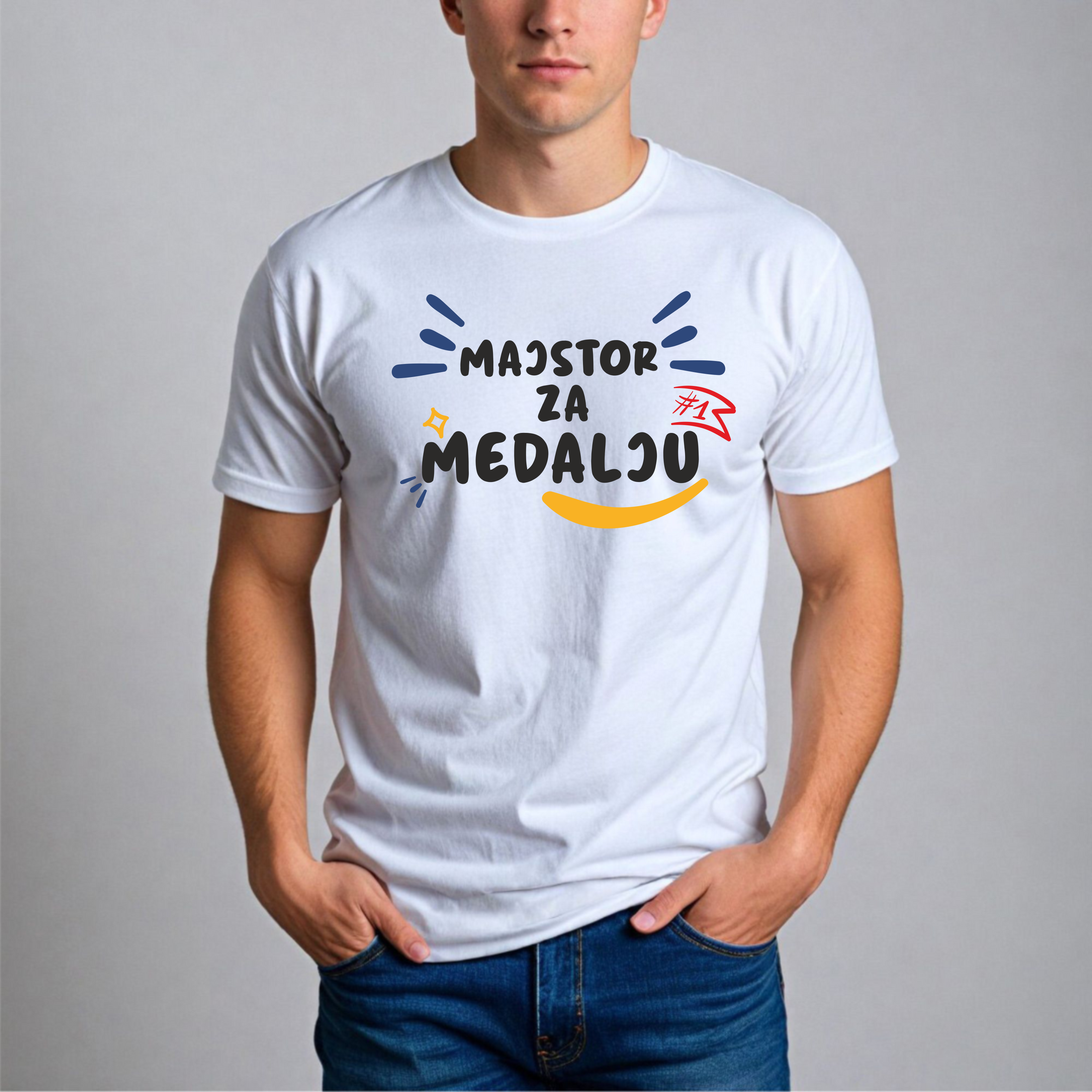 Muška Majica - Majstor Za Medalju