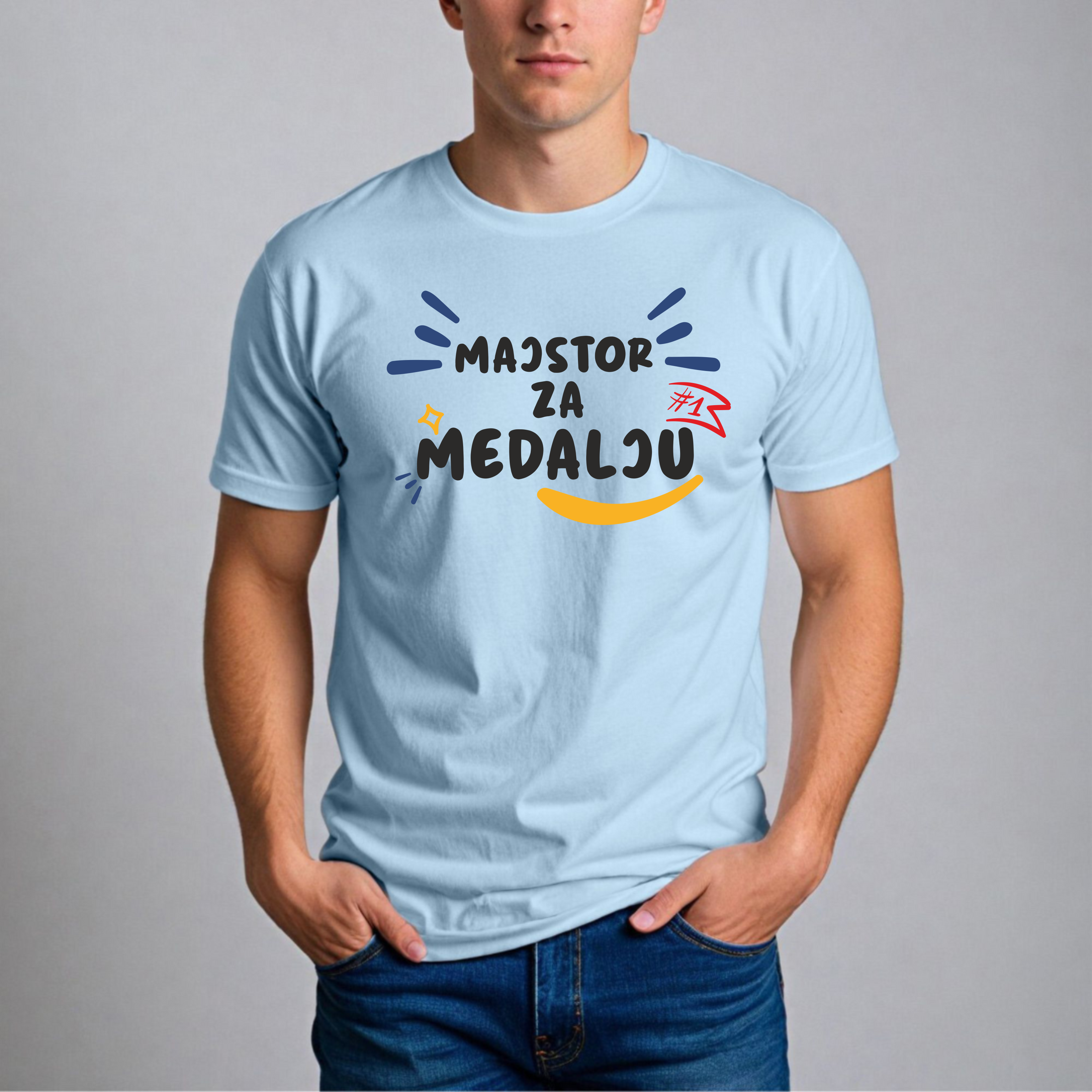Muška Majica - Majstor Za Medalju