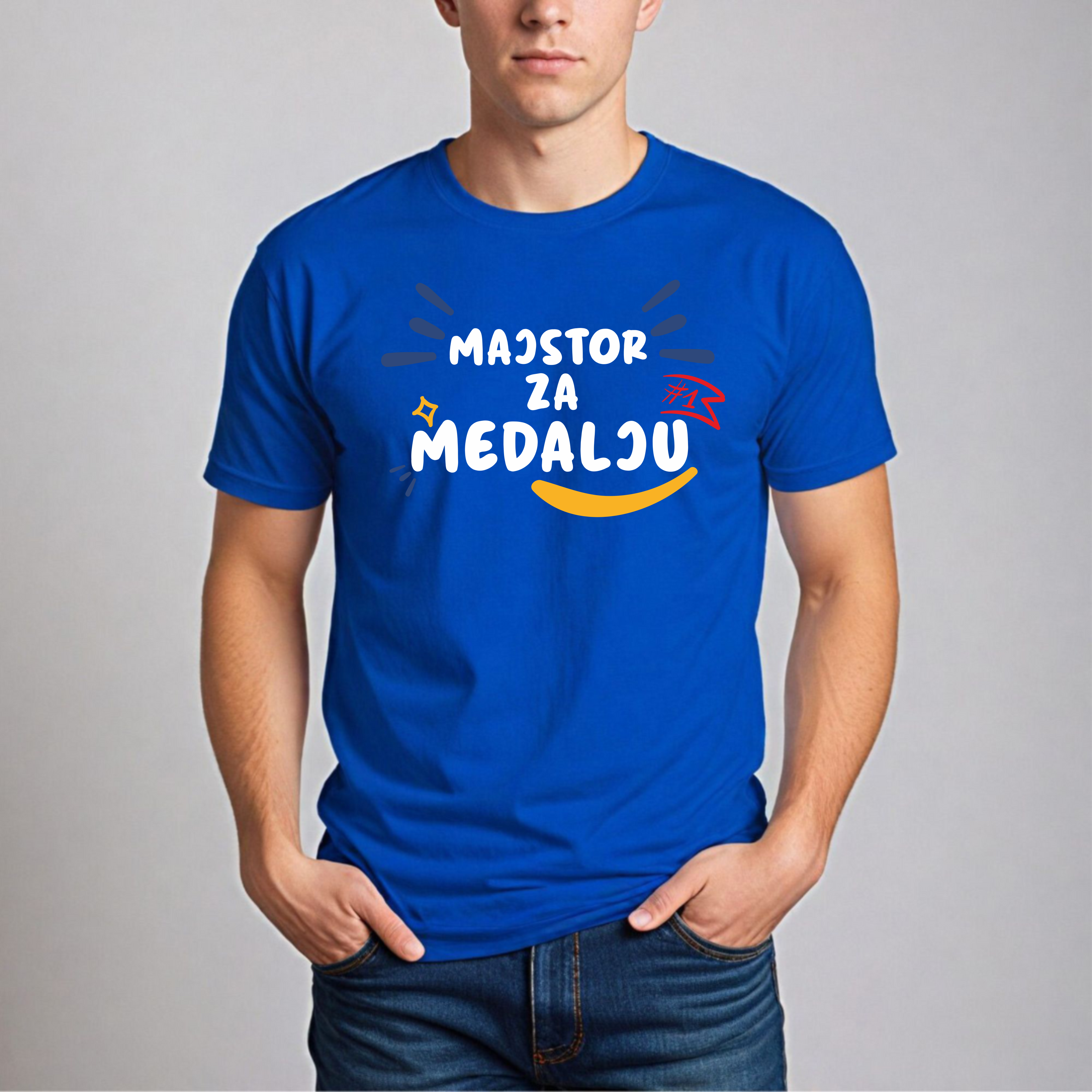 Muška Majica - Majstor Za Medalju