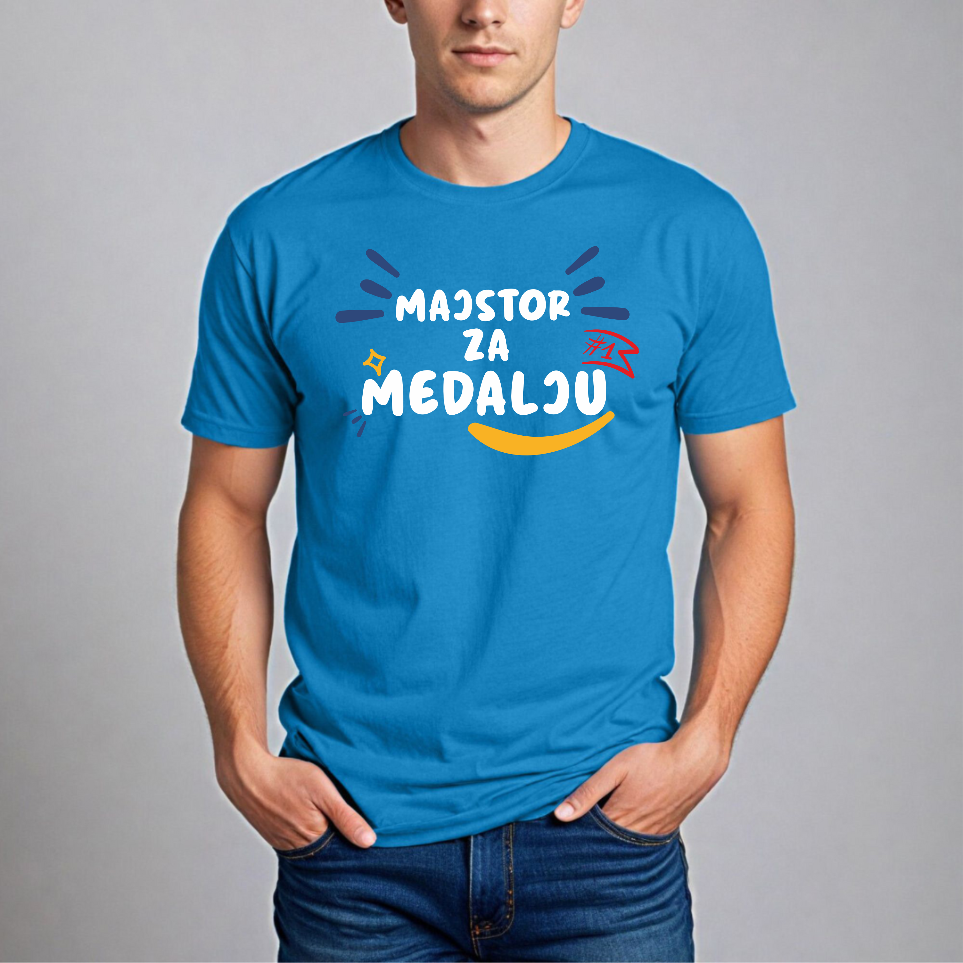Muška Majica - Majstor Za Medalju