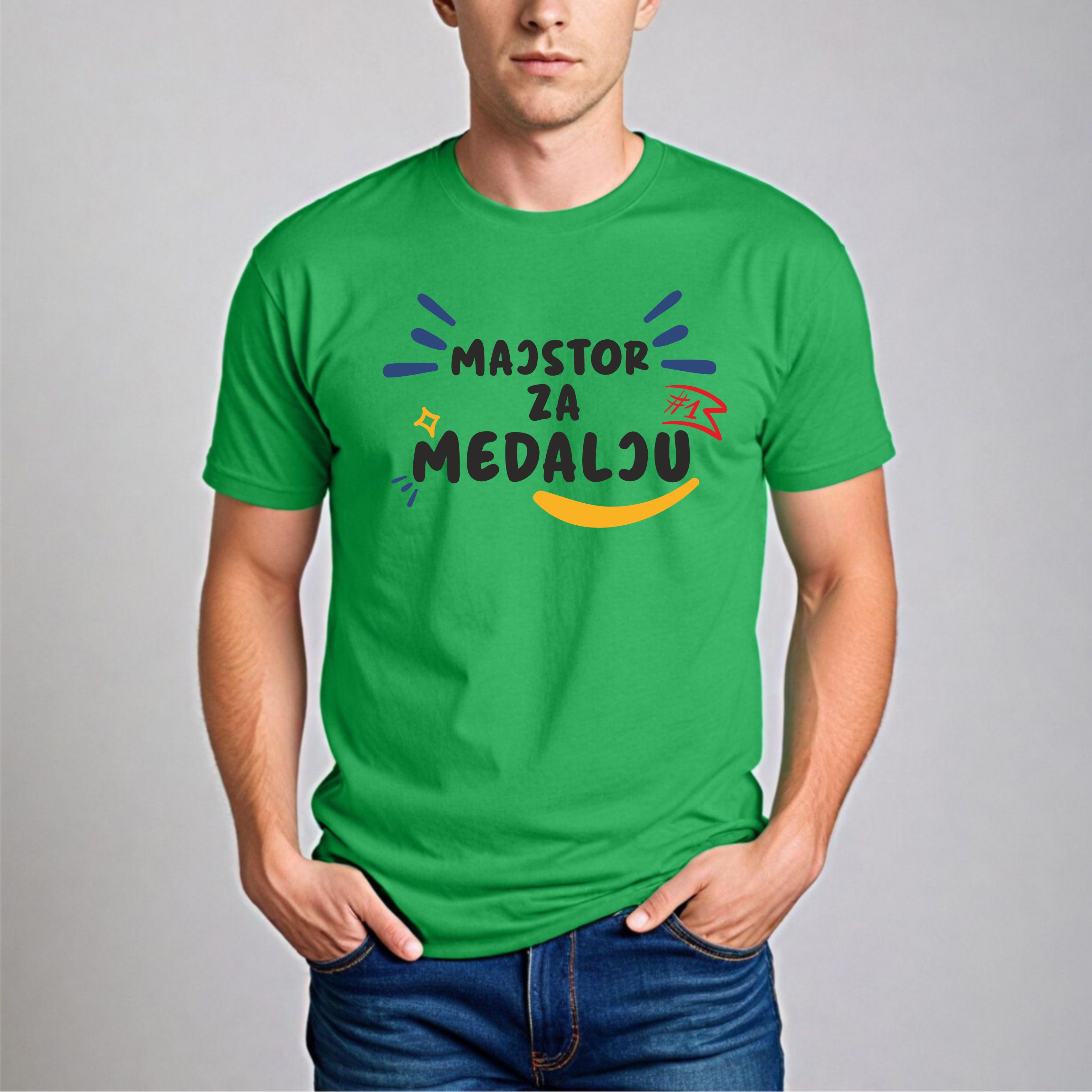 Muška Majica - Majstor Za Medalju