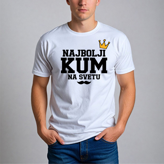 Muška Majica - Najbolji Kum Na Svetu