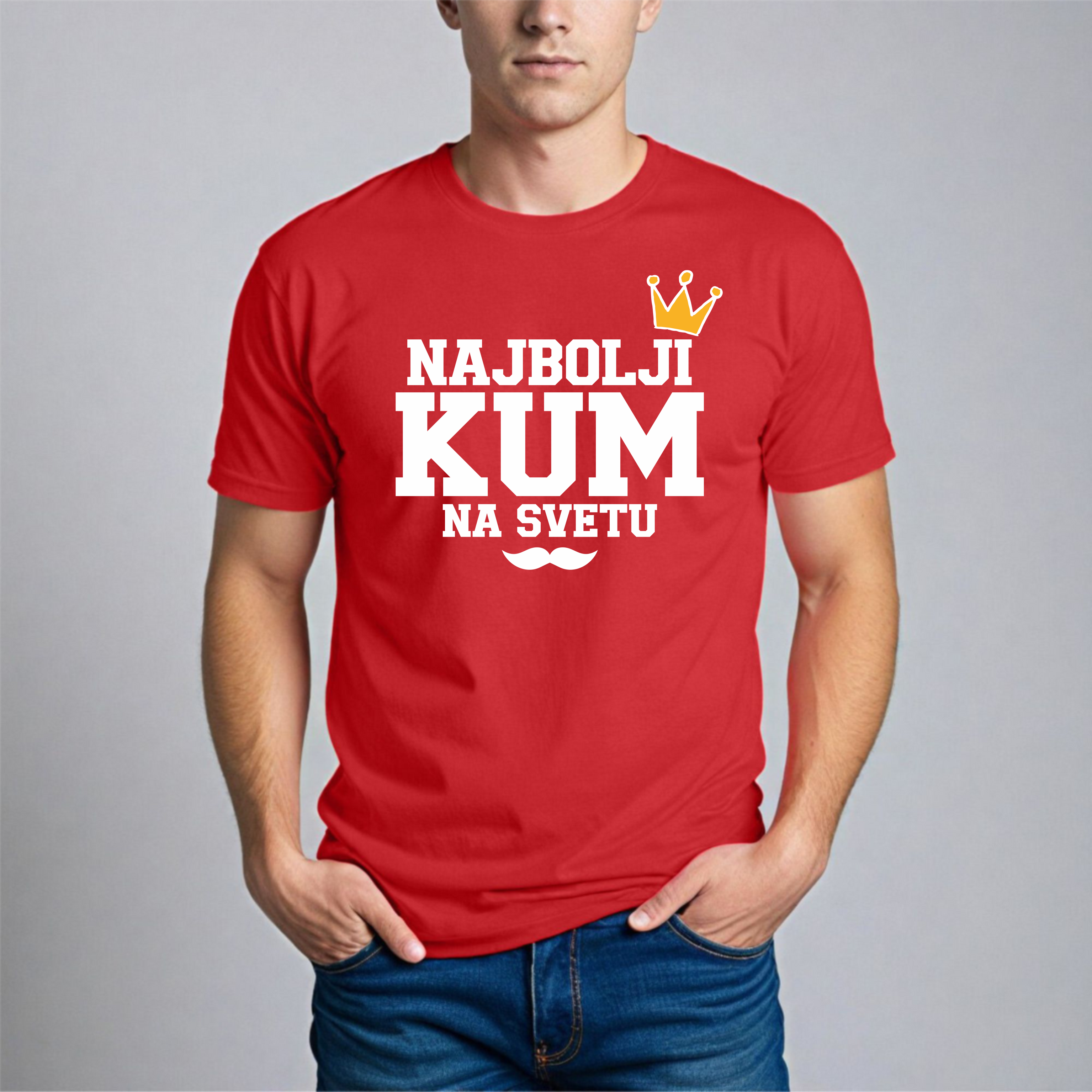 Muška Majica - Najbolji Kum Na Svetu