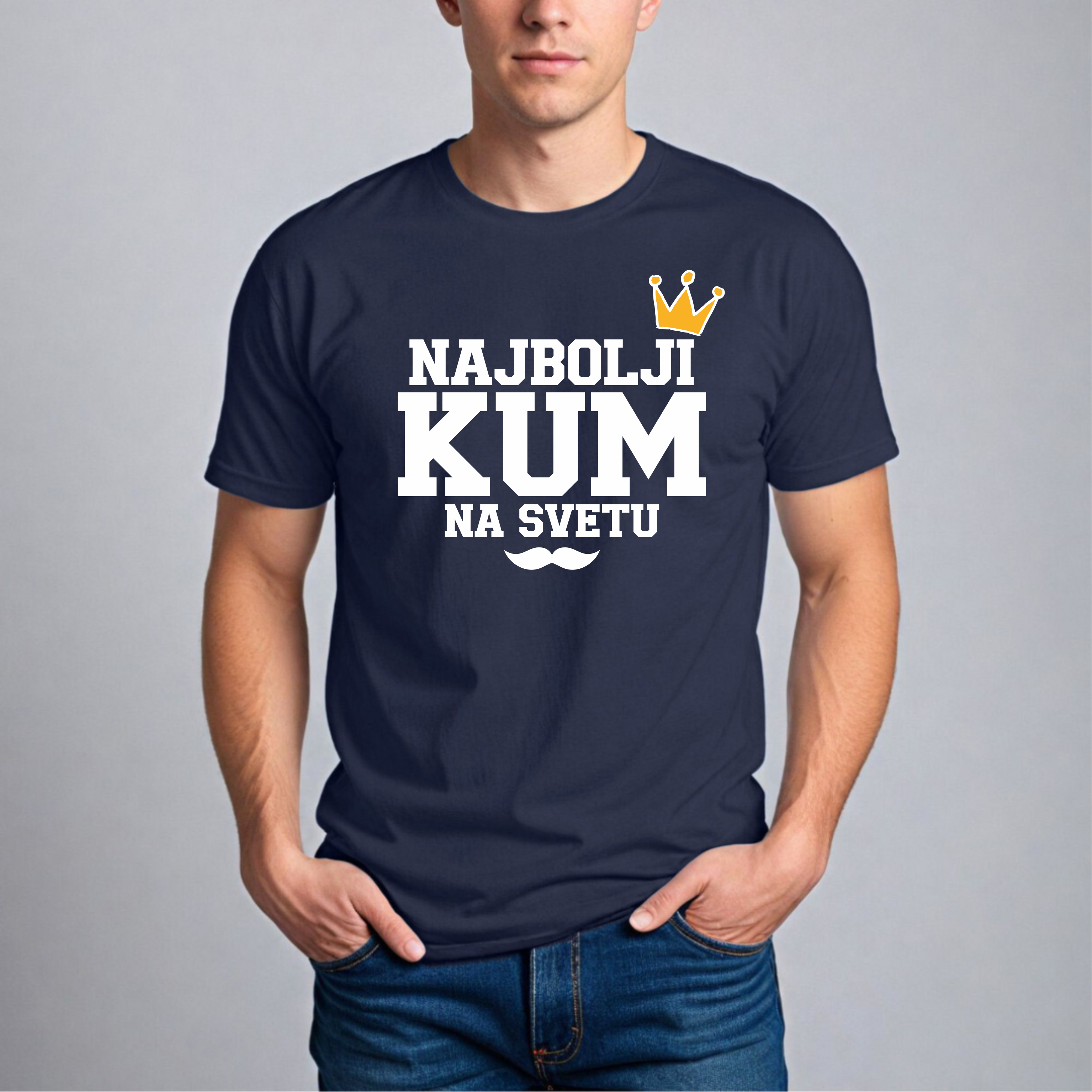 Muška Majica - Najbolji Kum Na Svetu