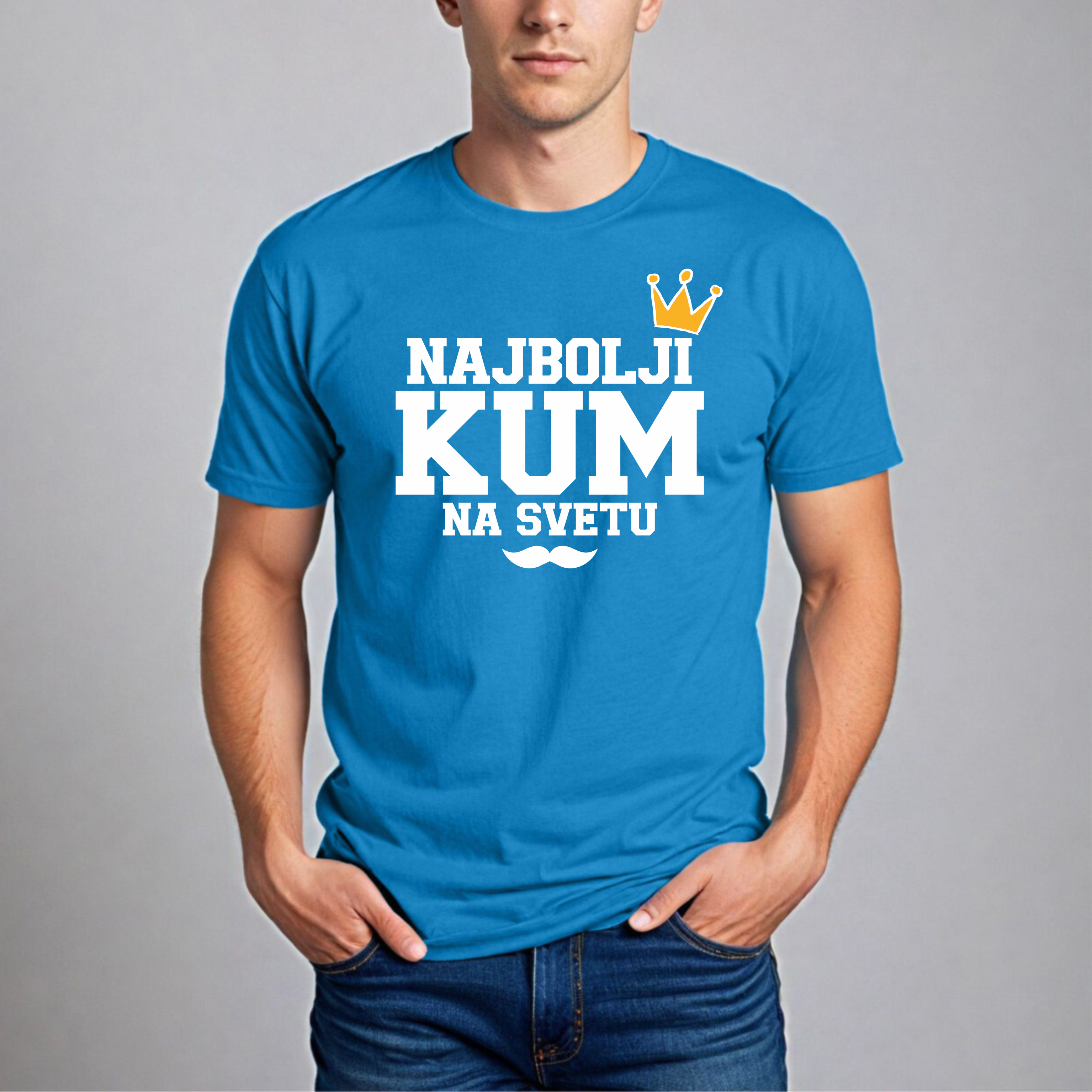 Muška Majica - Najbolji Kum Na Svetu