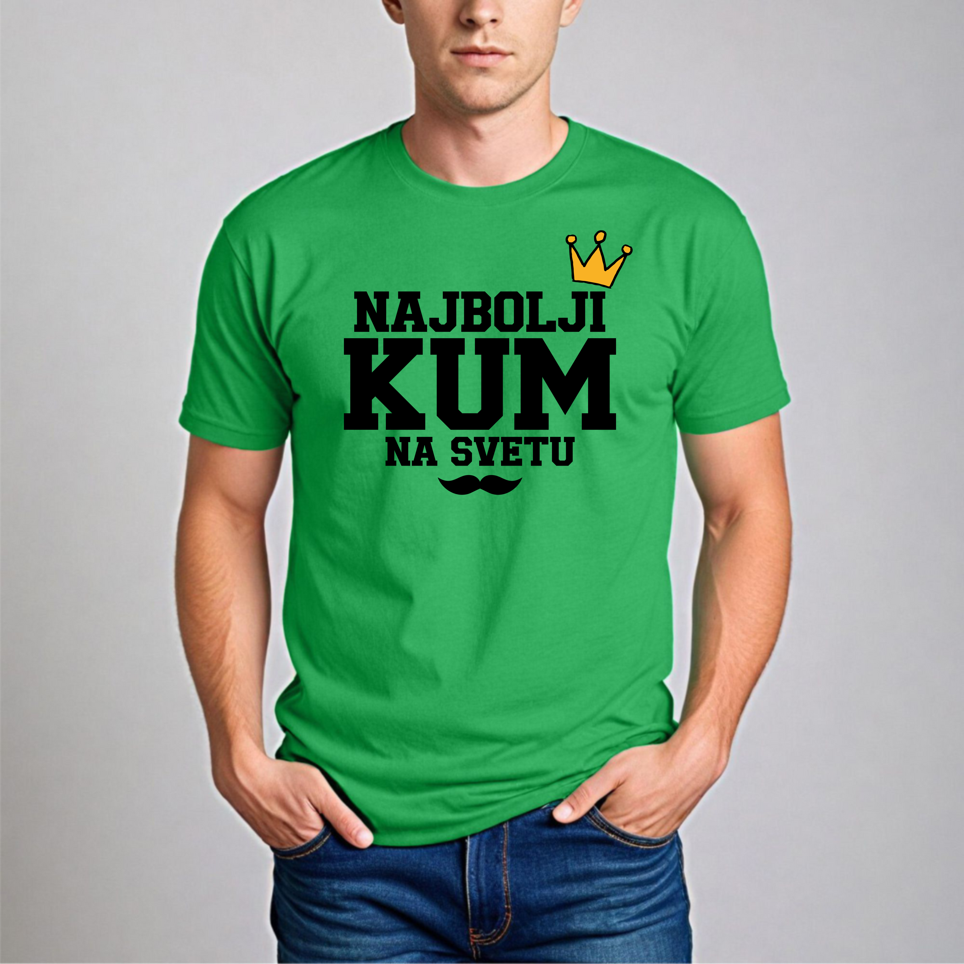 Muška Majica - Najbolji Kum Na Svetu