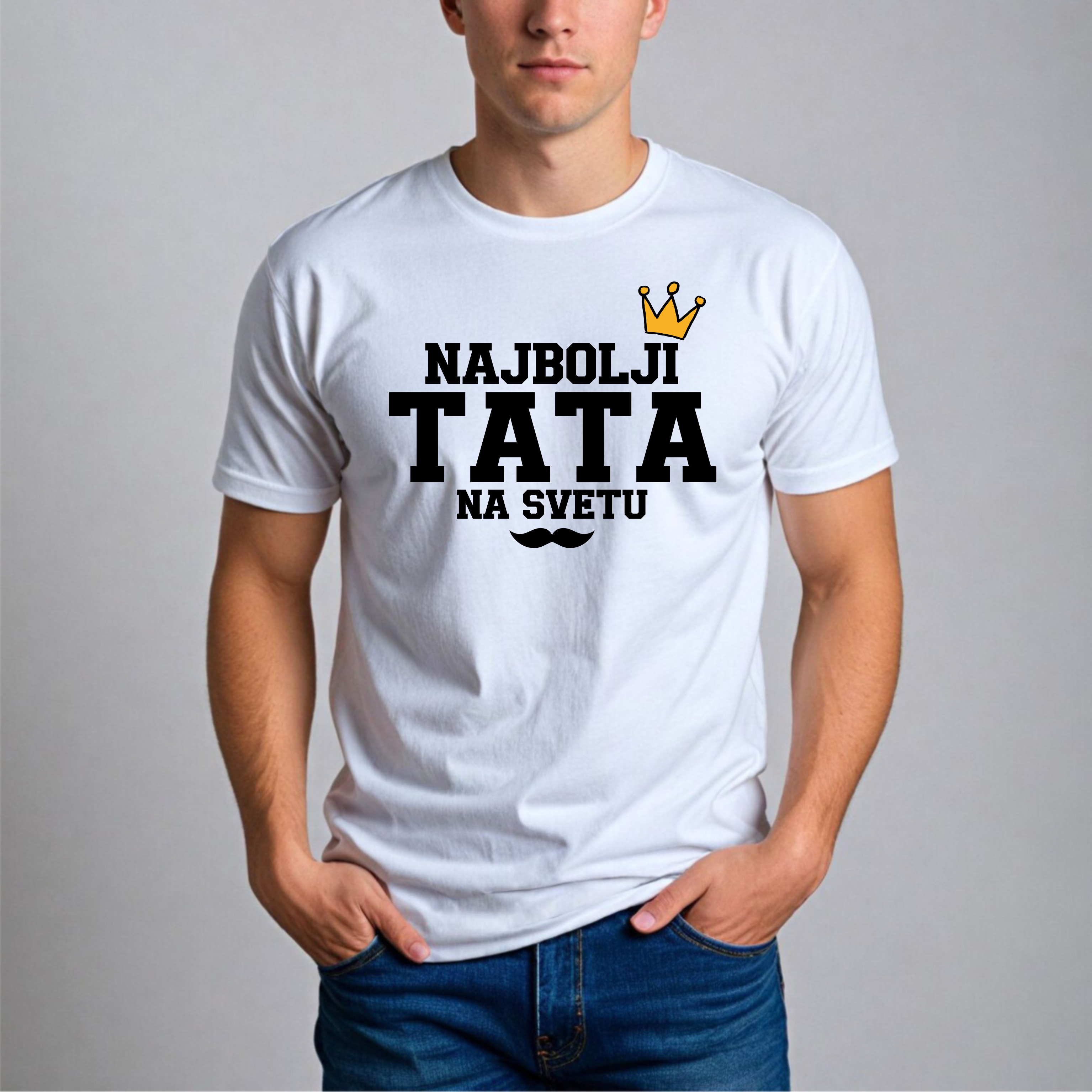Muška Majica - Najbolji Tata Na Svetu