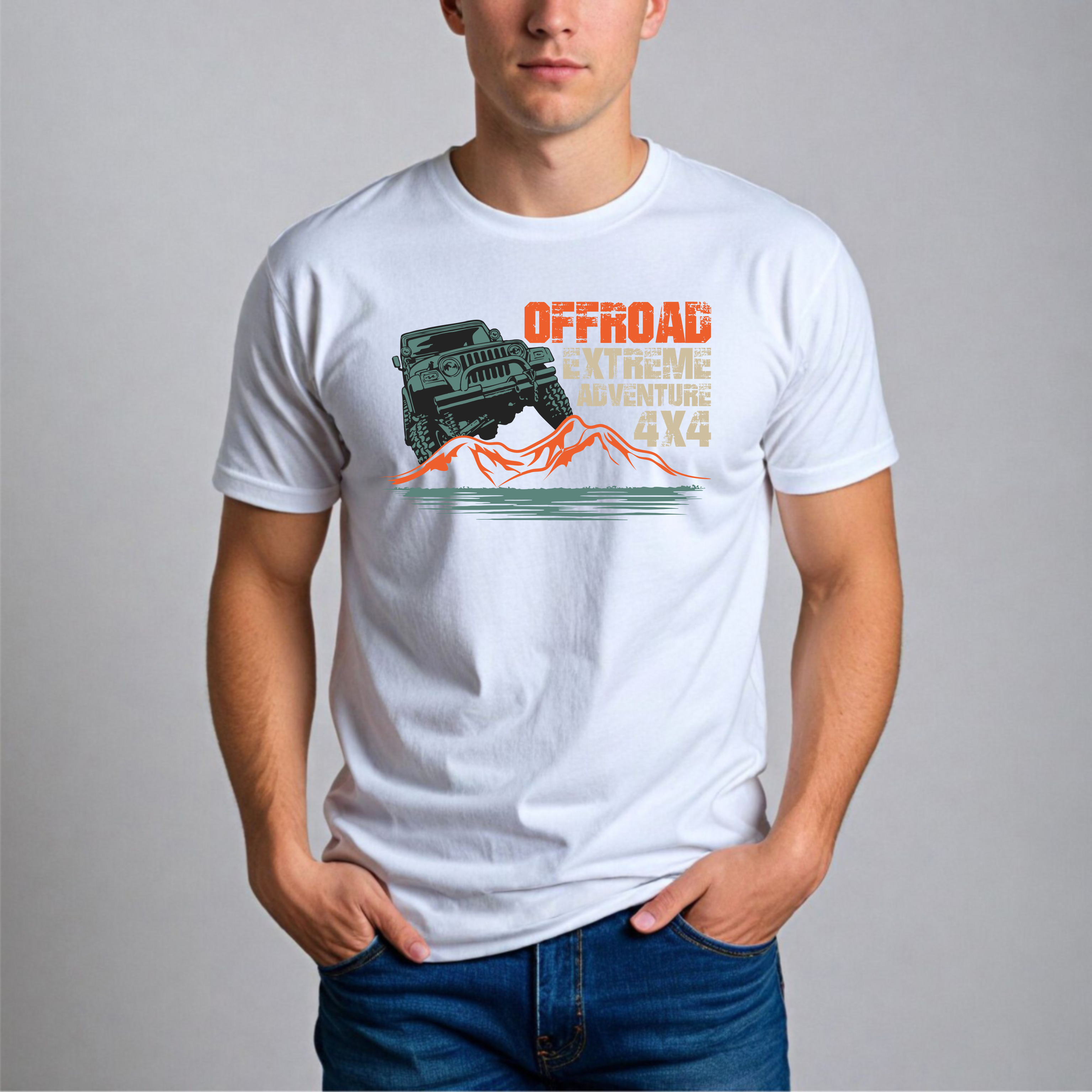 Muška Majica - Off-Road Extreme Adventures 4x4