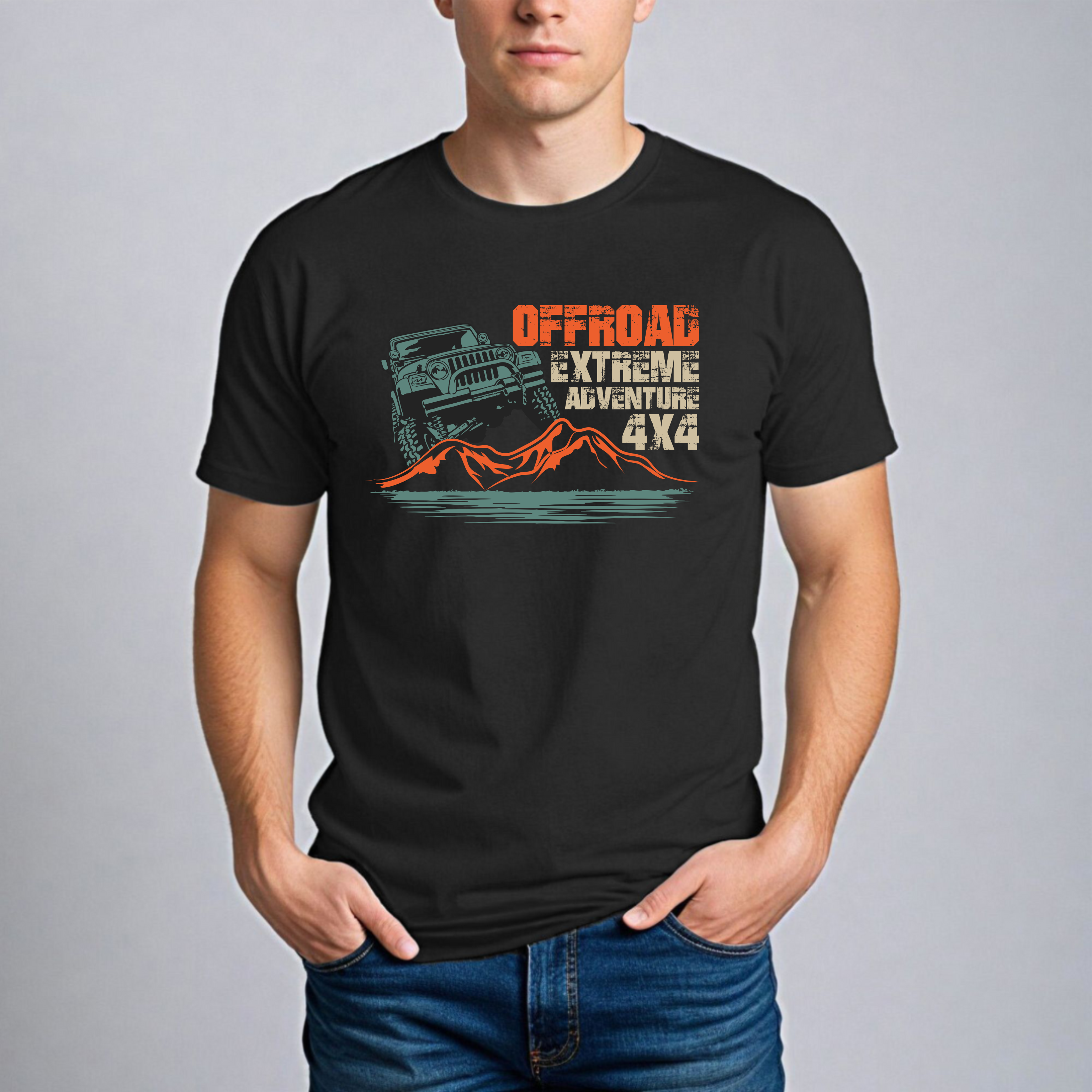 Muška Majica - Off-Road Extreme Adventures 4x4