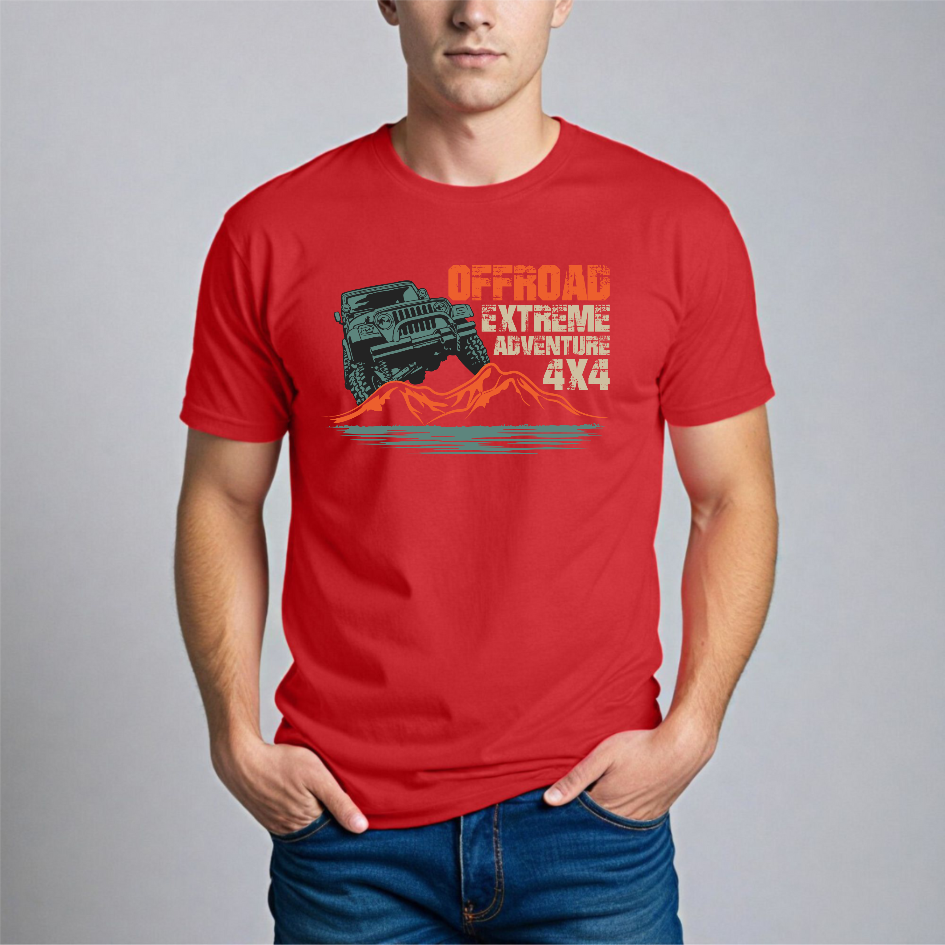 Muška Majica - Off-Road Extreme Adventures 4x4