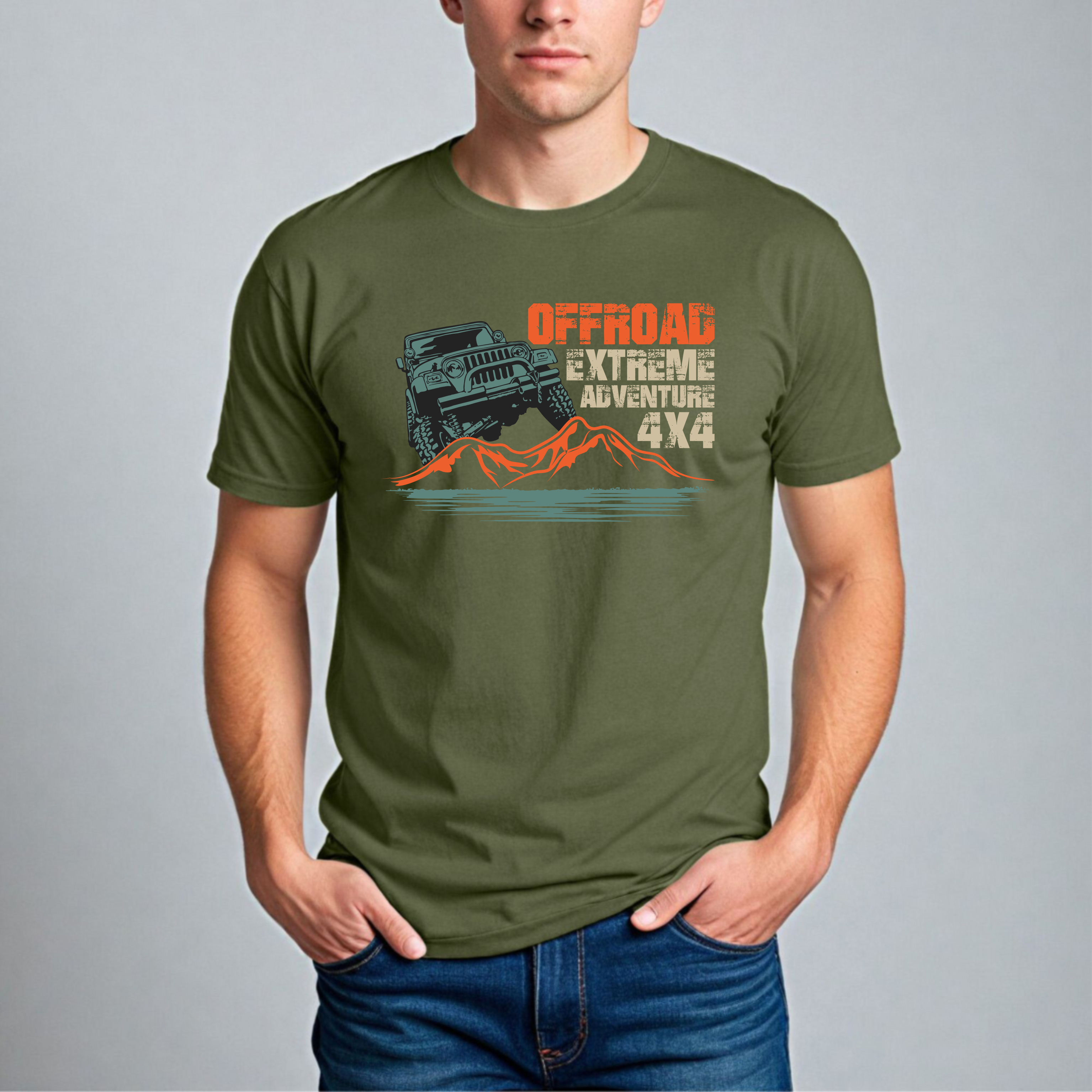 Muška Majica - Off-Road Extreme Adventures 4x4