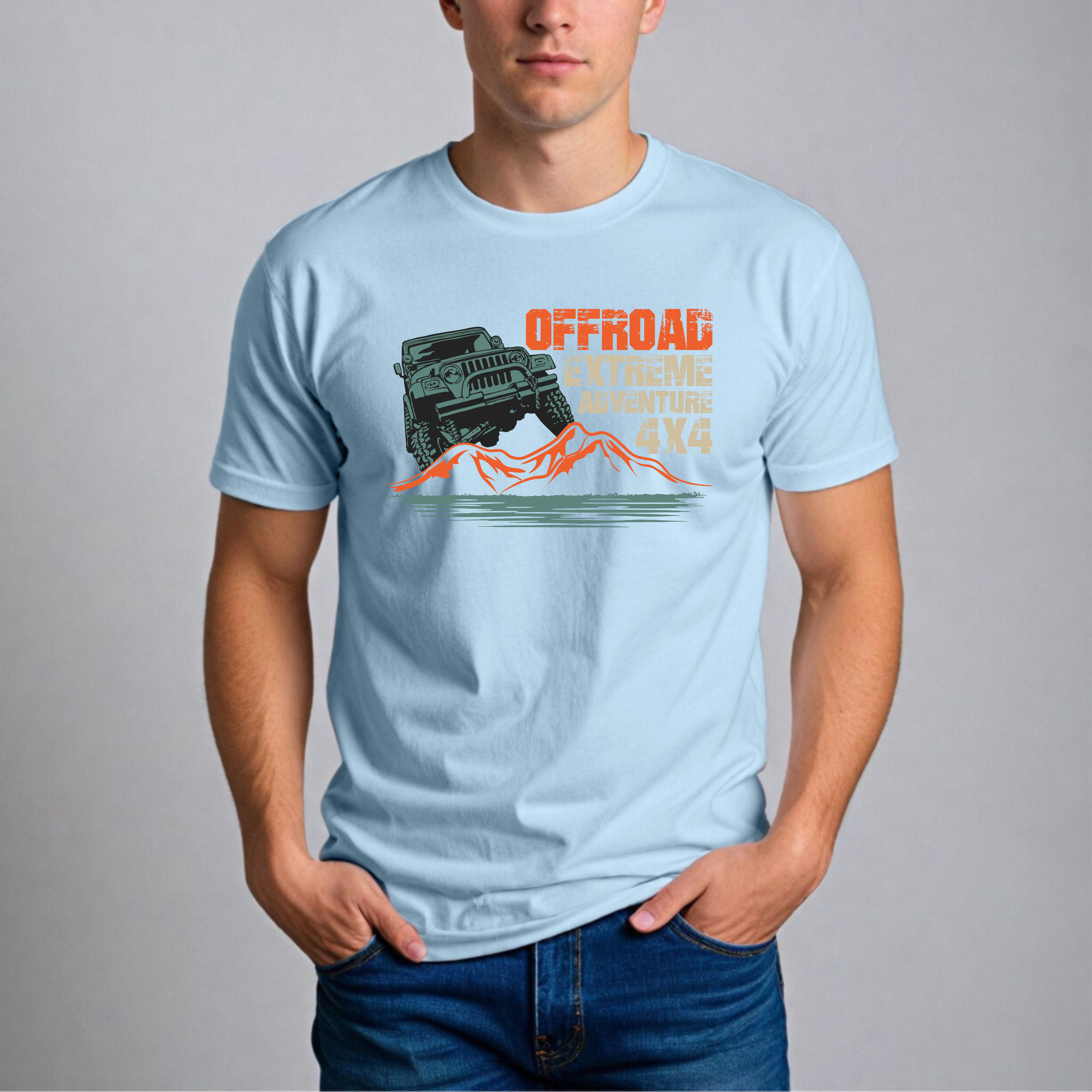 Muška Majica - Off-Road Extreme Adventures 4x4