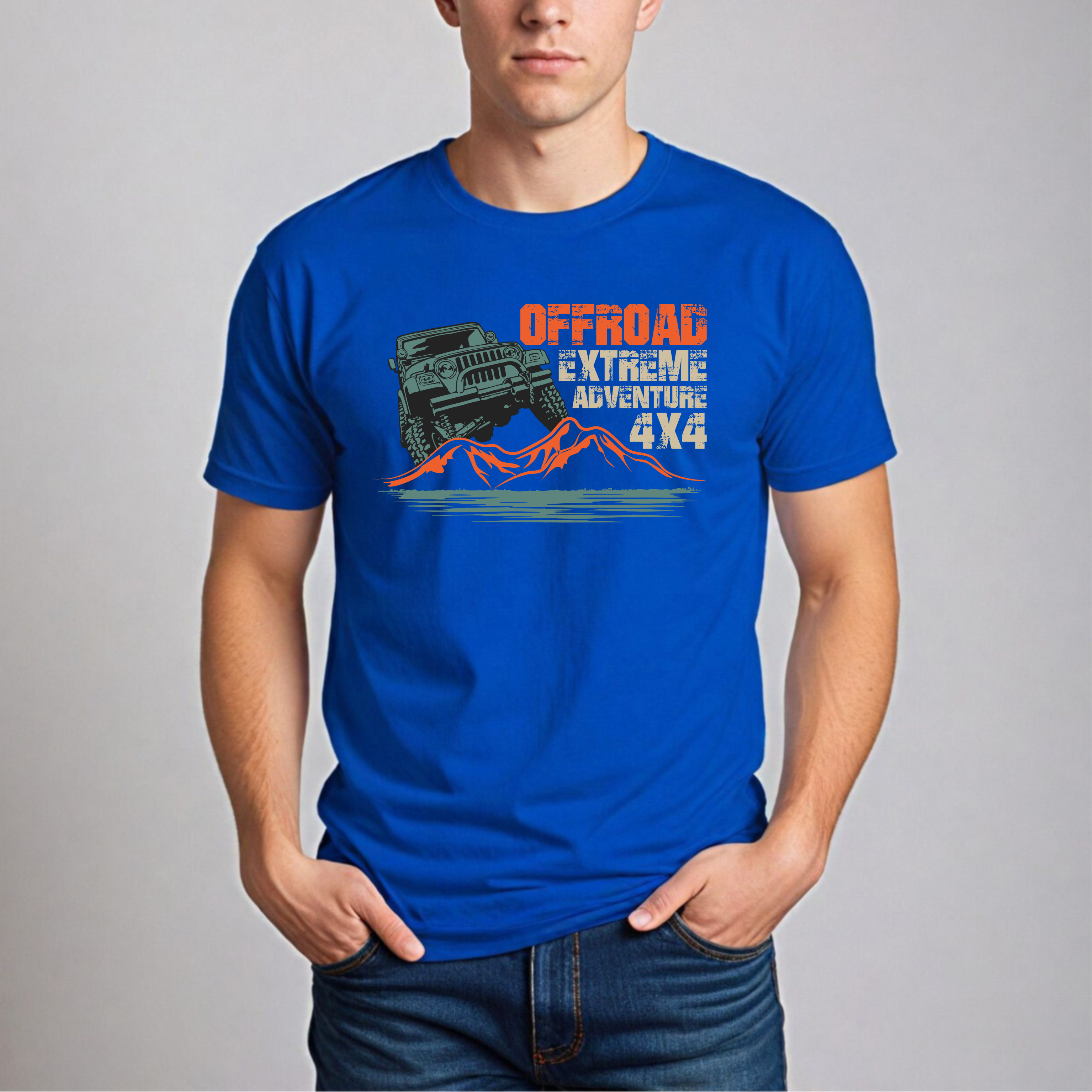 Muška Majica - Off-Road Extreme Adventures 4x4