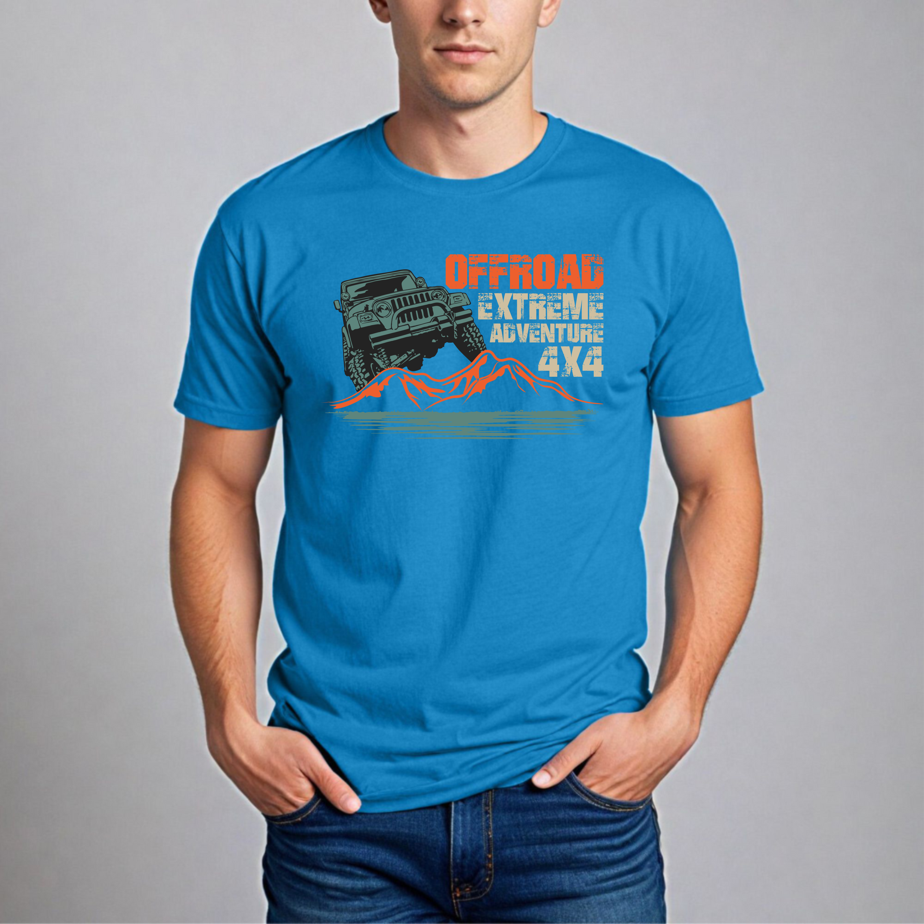Muška Majica - Off-Road Extreme Adventures 4x4