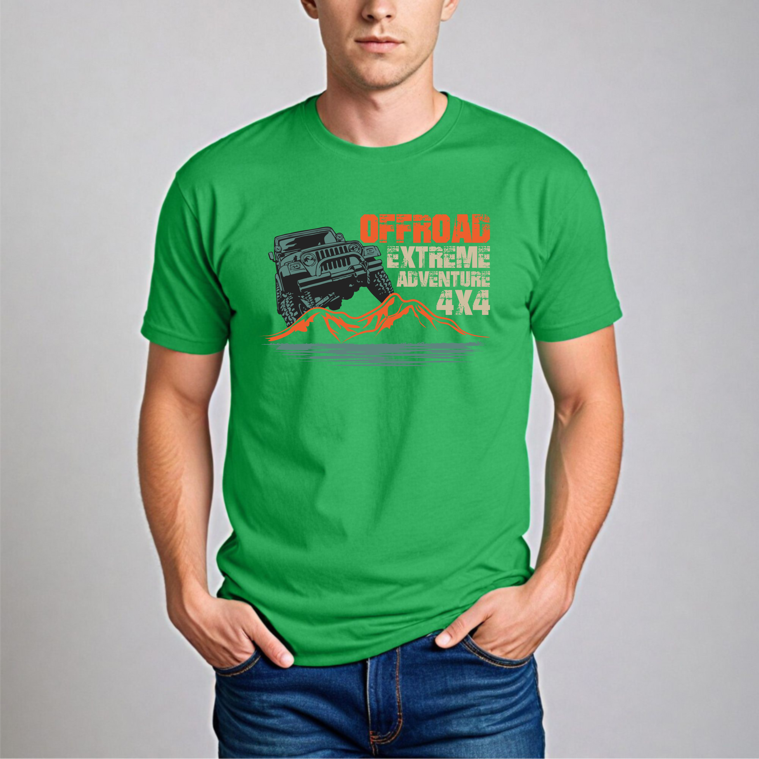 Muška Majica - Off-Road Extreme Adventures 4x4