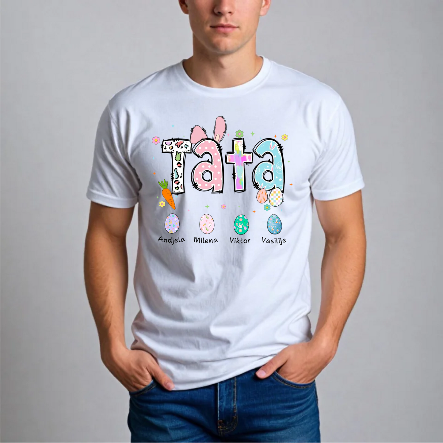 Muška Majica - Tata Uskršnja Jaja