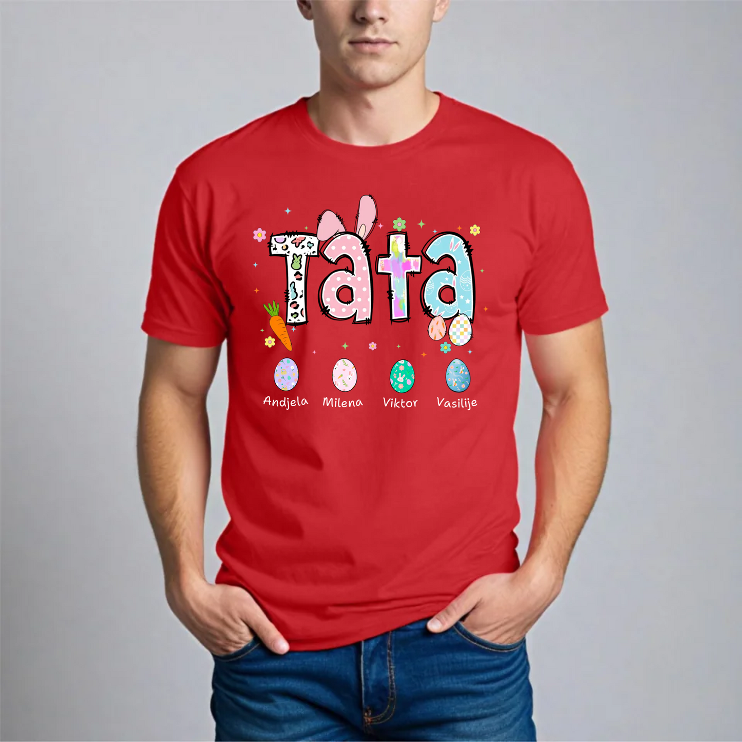 Muška Majica - Tata Uskršnja Jaja
