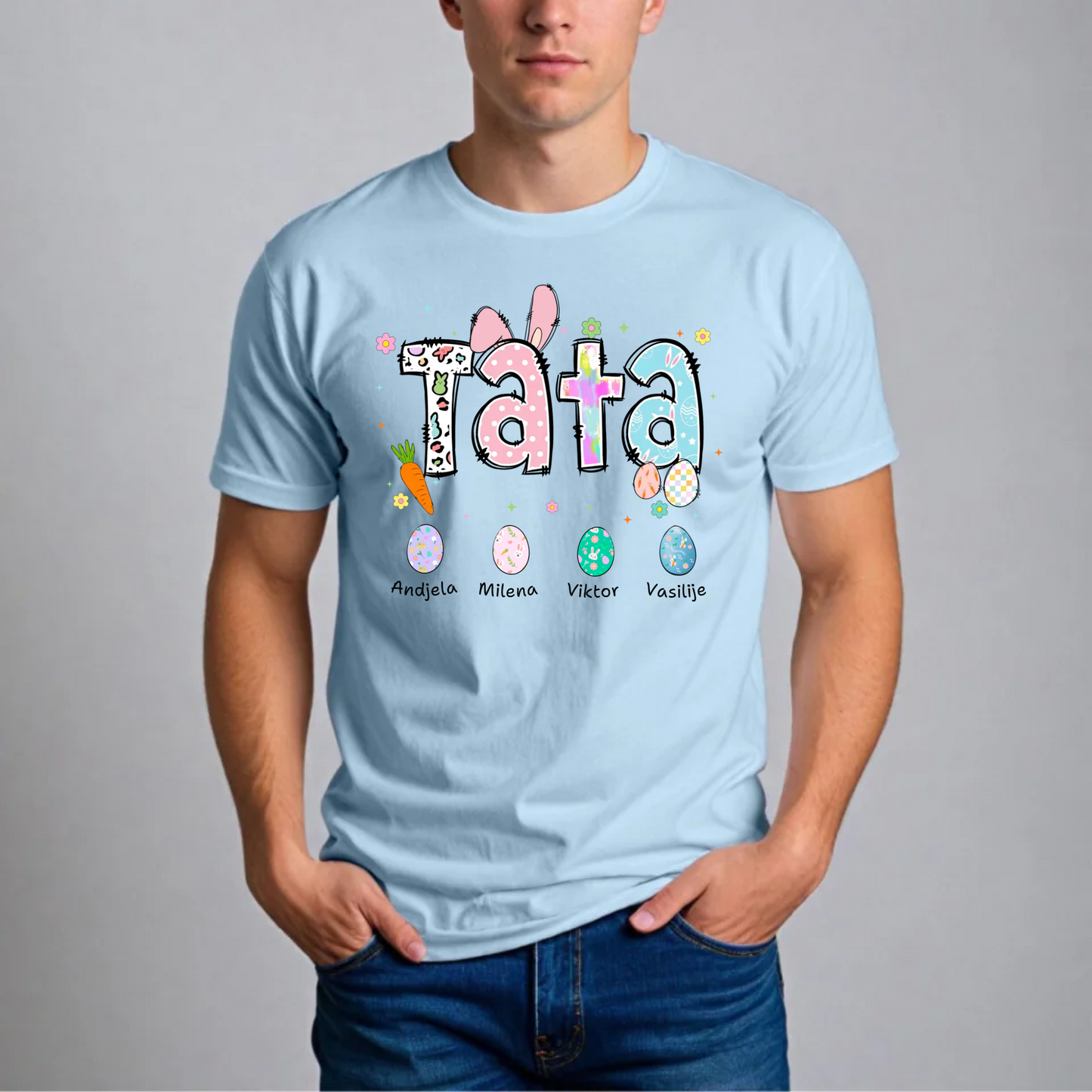 Muška Majica - Tata Uskršnja Jaja