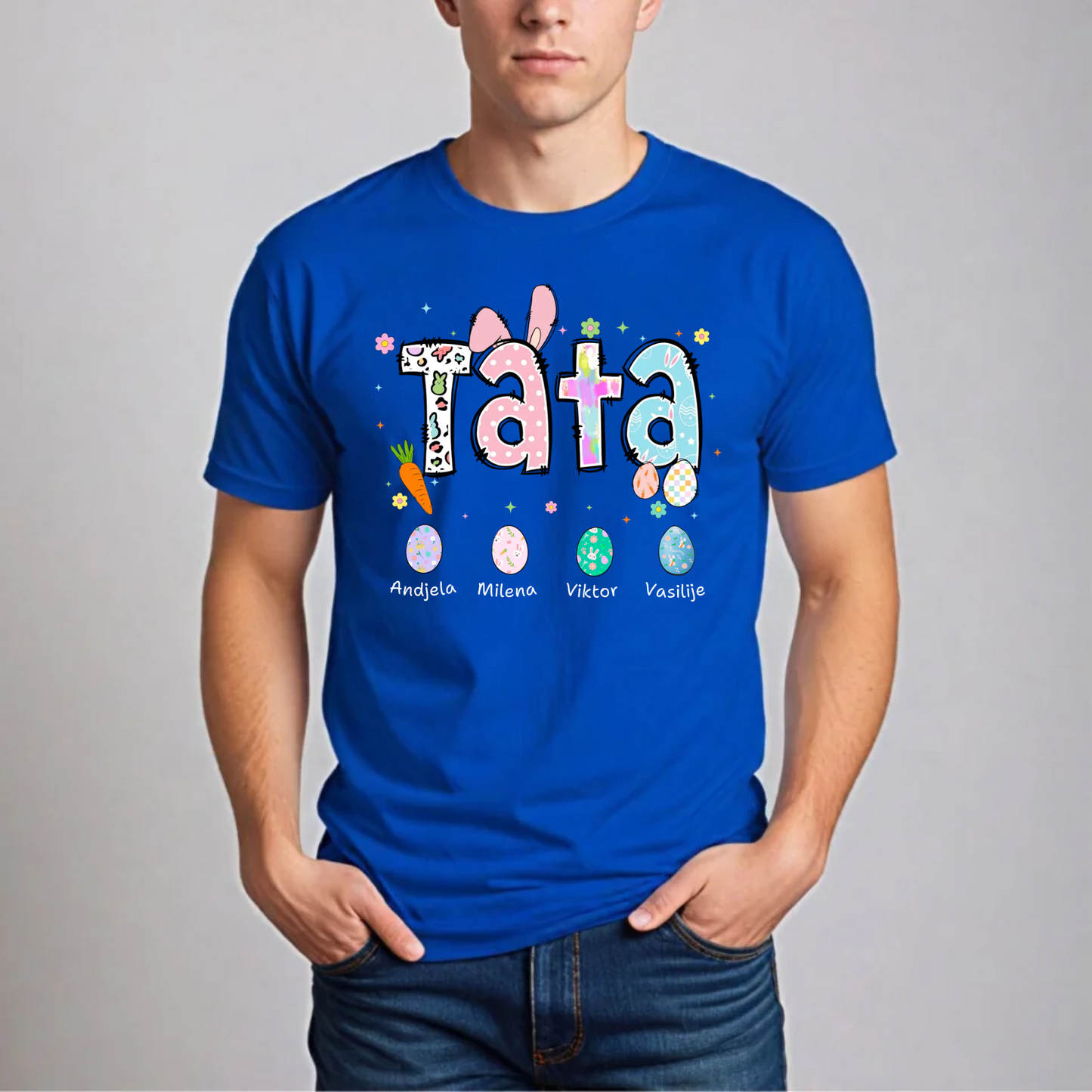 Muška Majica - Tata Uskršnja Jaja