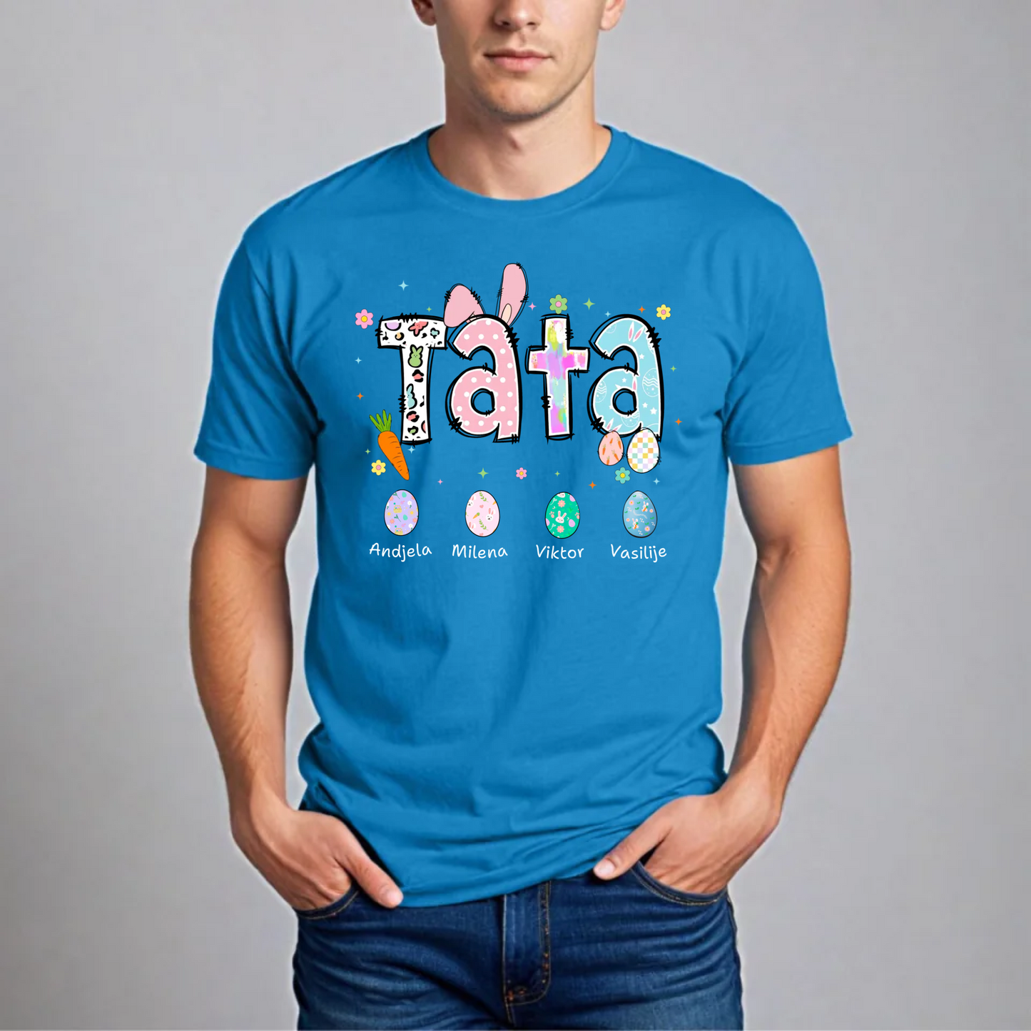 Muška Majica - Tata Uskršnja Jaja