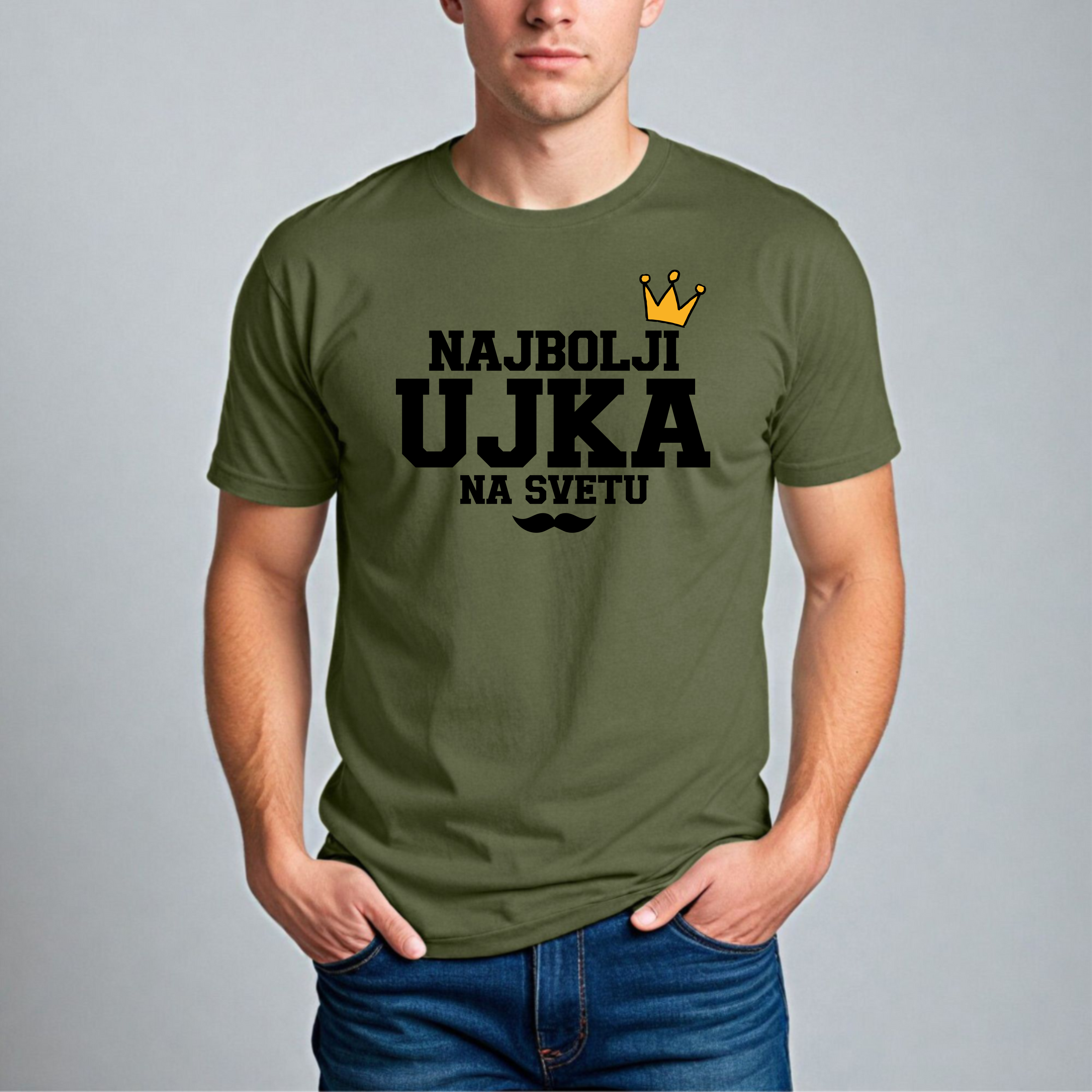 Muška Majica - Najbolji Ujka Na Svetu