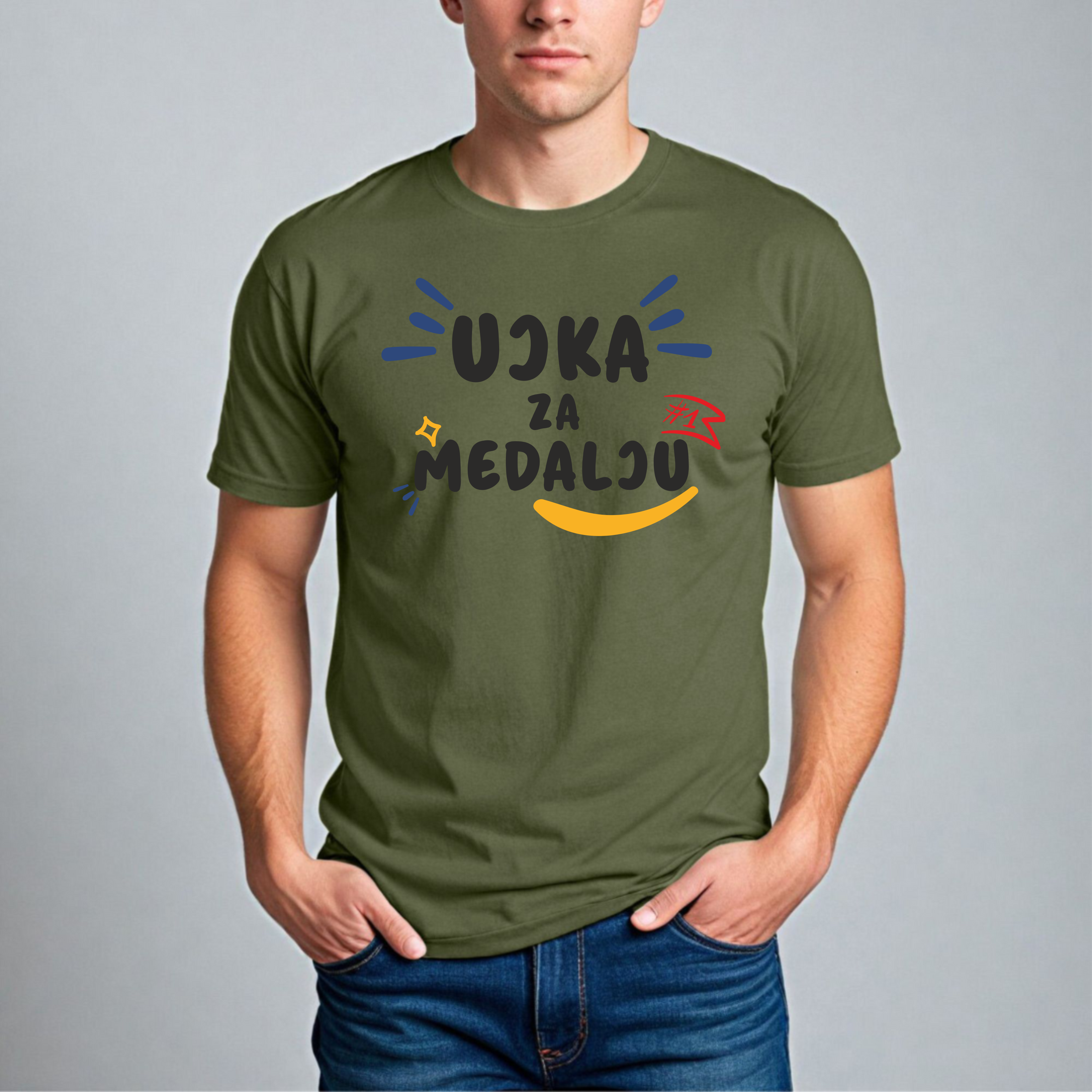 Muška Majica - Ujka Za Medalju