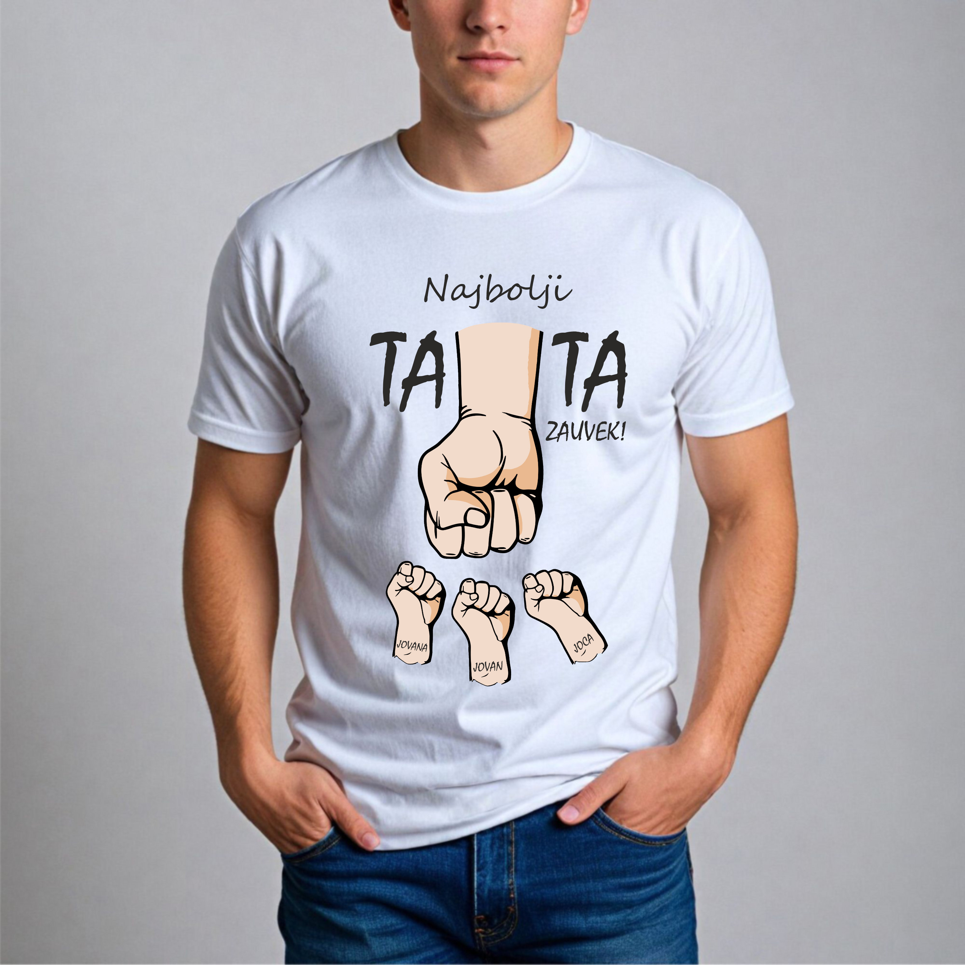 Muška Majica - Najbolji Tata Zauvek
