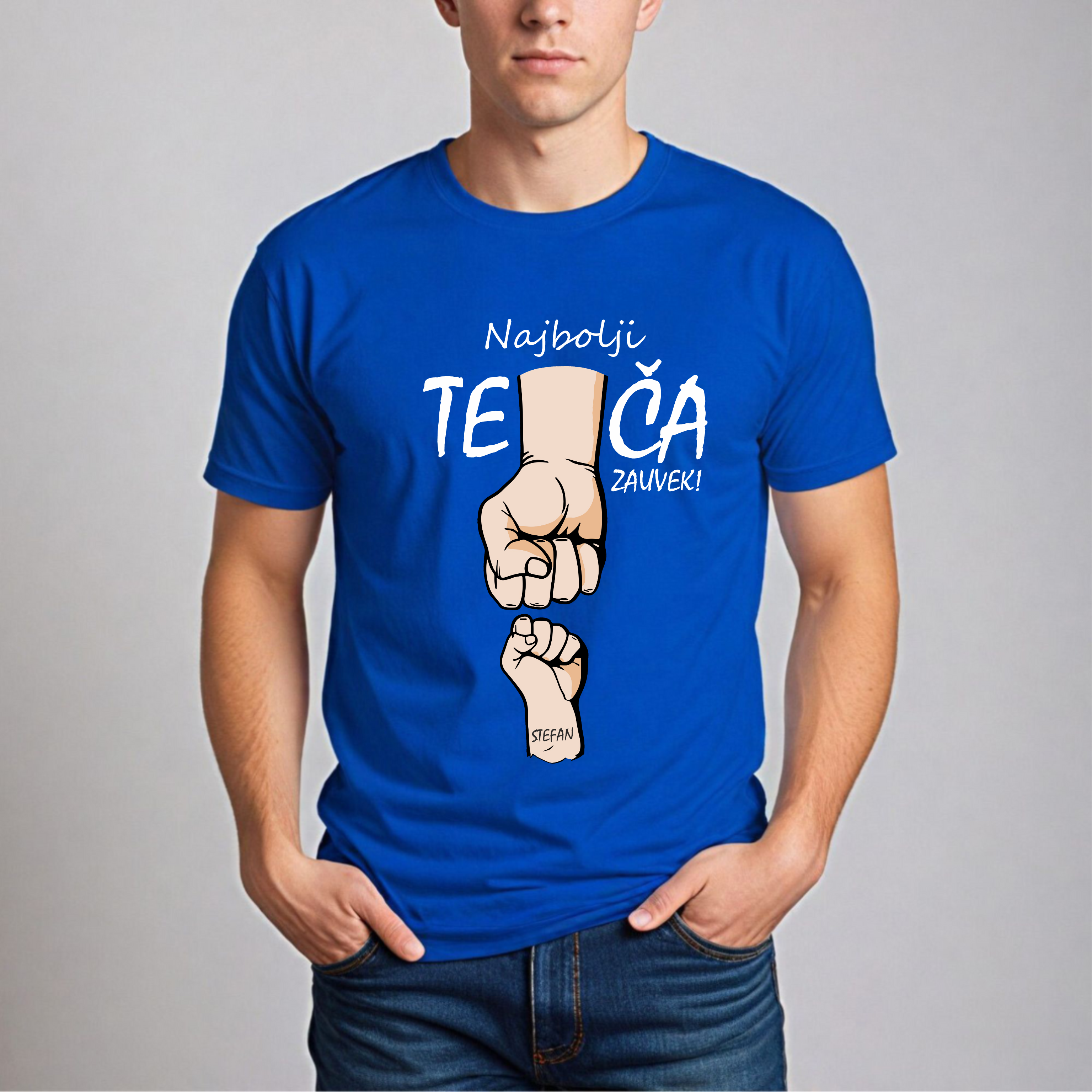 Muška Majica - Najbolji Teča Zauvek Latinica