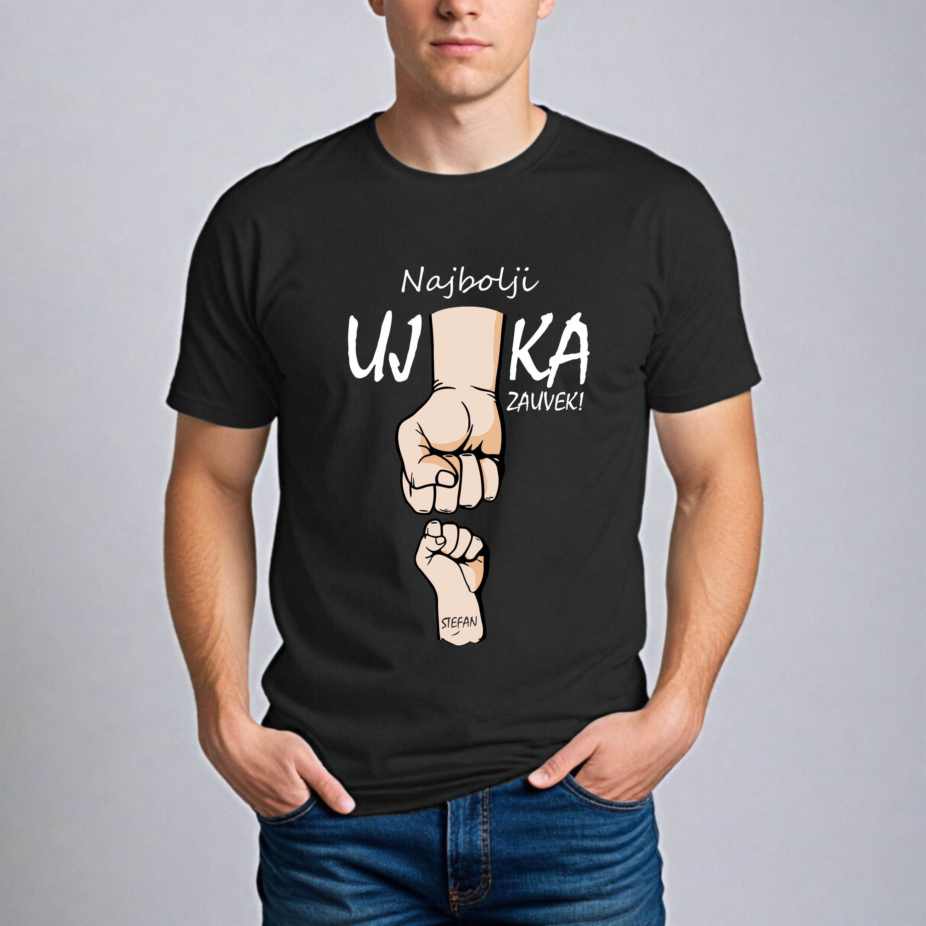 Muška Majica - Najbolji Ujka Zauvek Latinica