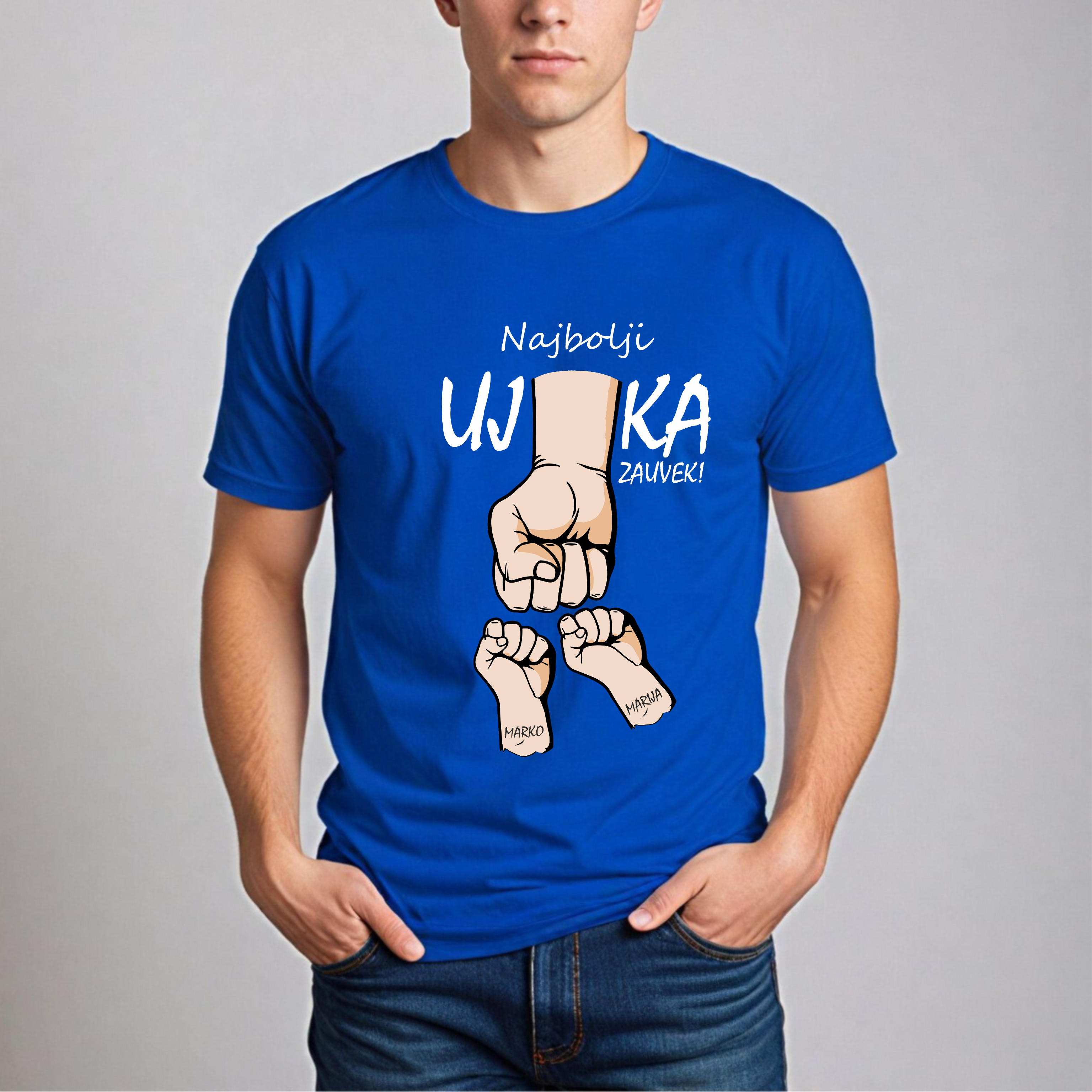 Muška Majica - Najbolji Ujka Zauvek Latinica