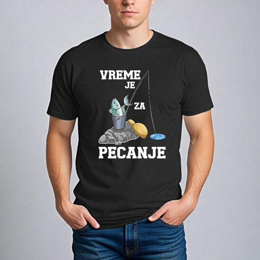 Muska majica - Vreme je za pecanje
