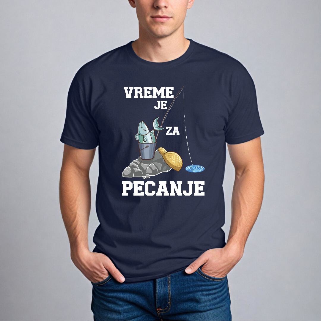 Muska majica - Vreme je za pecanje