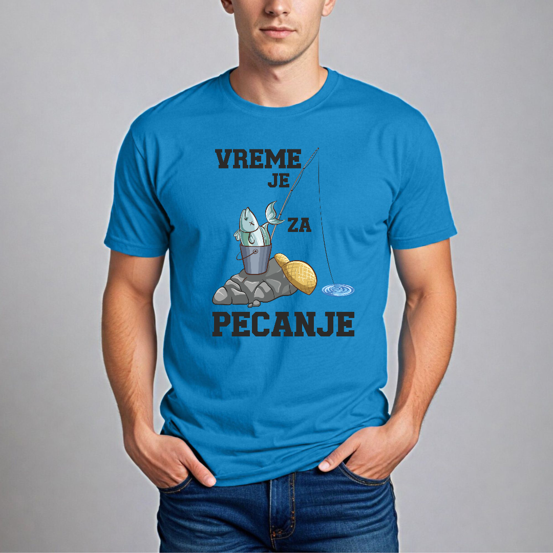 Muska majica - Vreme je za pecanje